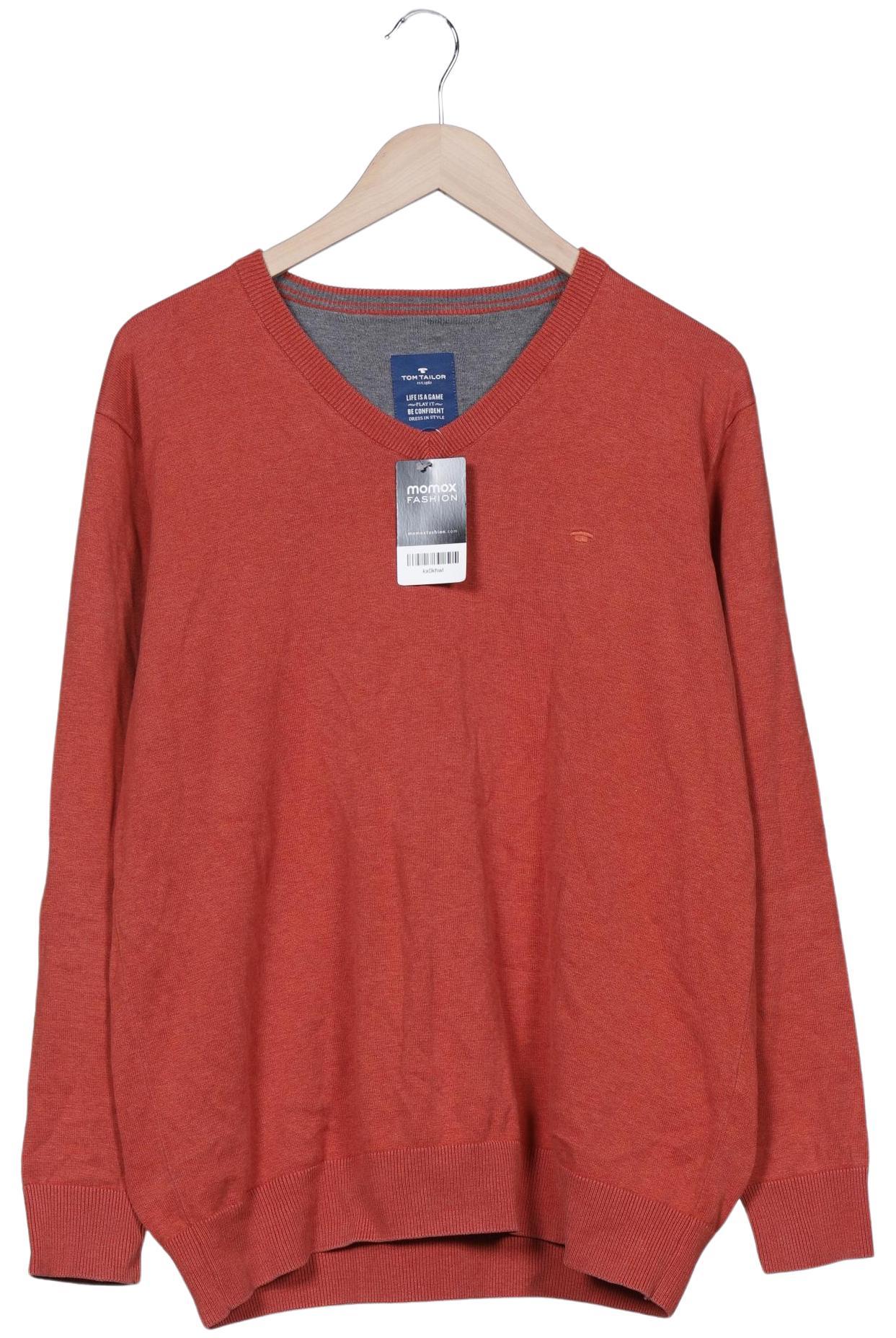 

Tom Tailor Herren Pullover, orange, Gr. 54