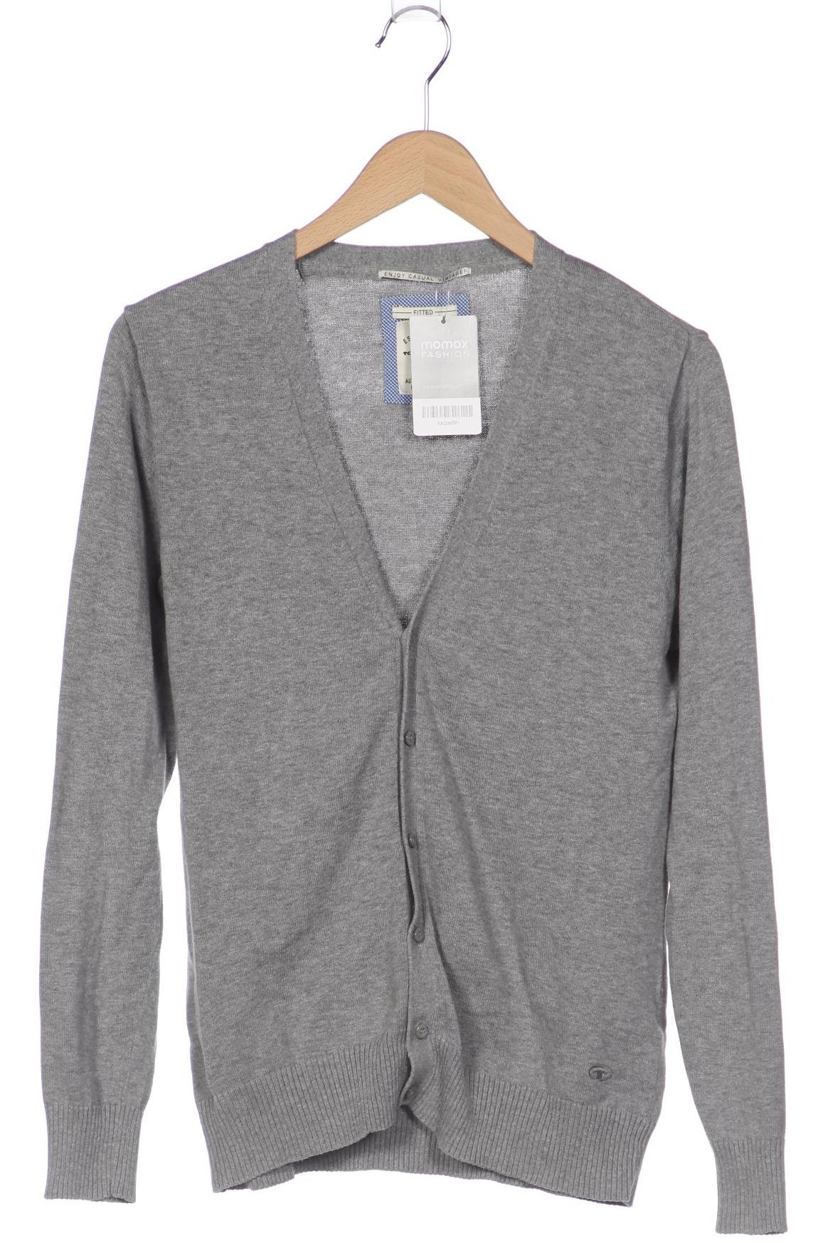 

Tom Tailor Herren Strickjacke, grau