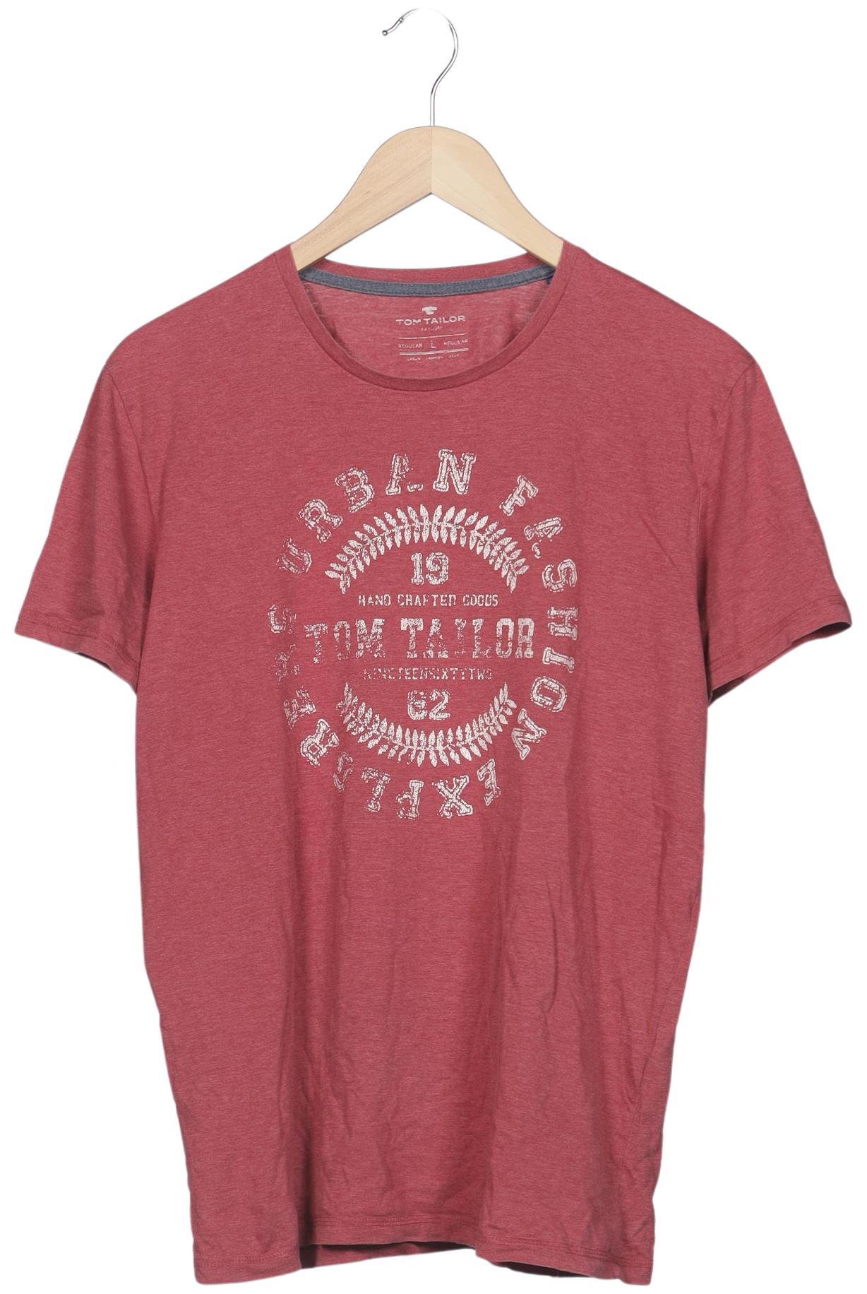 

Tom Tailor Herren T-Shirt, rot, Gr. 52