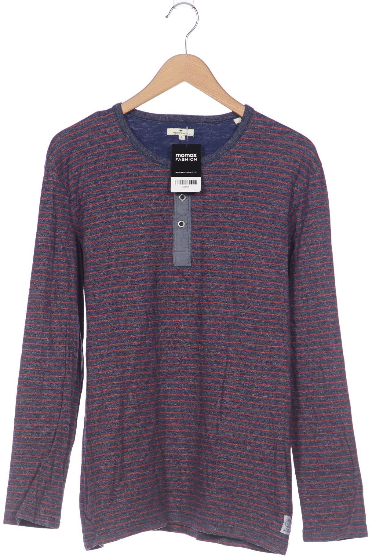 

Tom Tailor Herren Langarmshirt, marineblau, Gr. 52