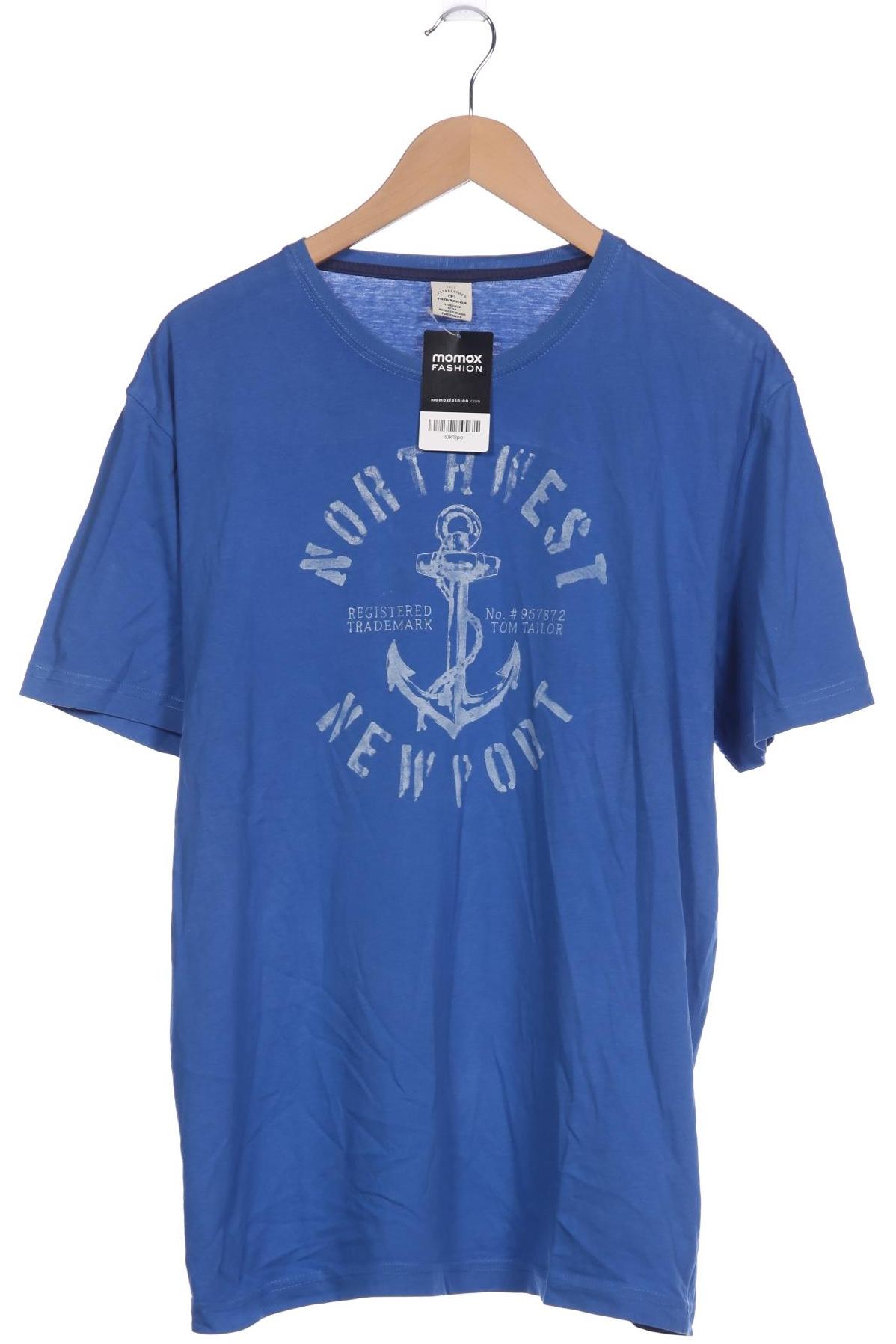 

Tom Tailor Herren T-Shirt, blau, Gr. 56