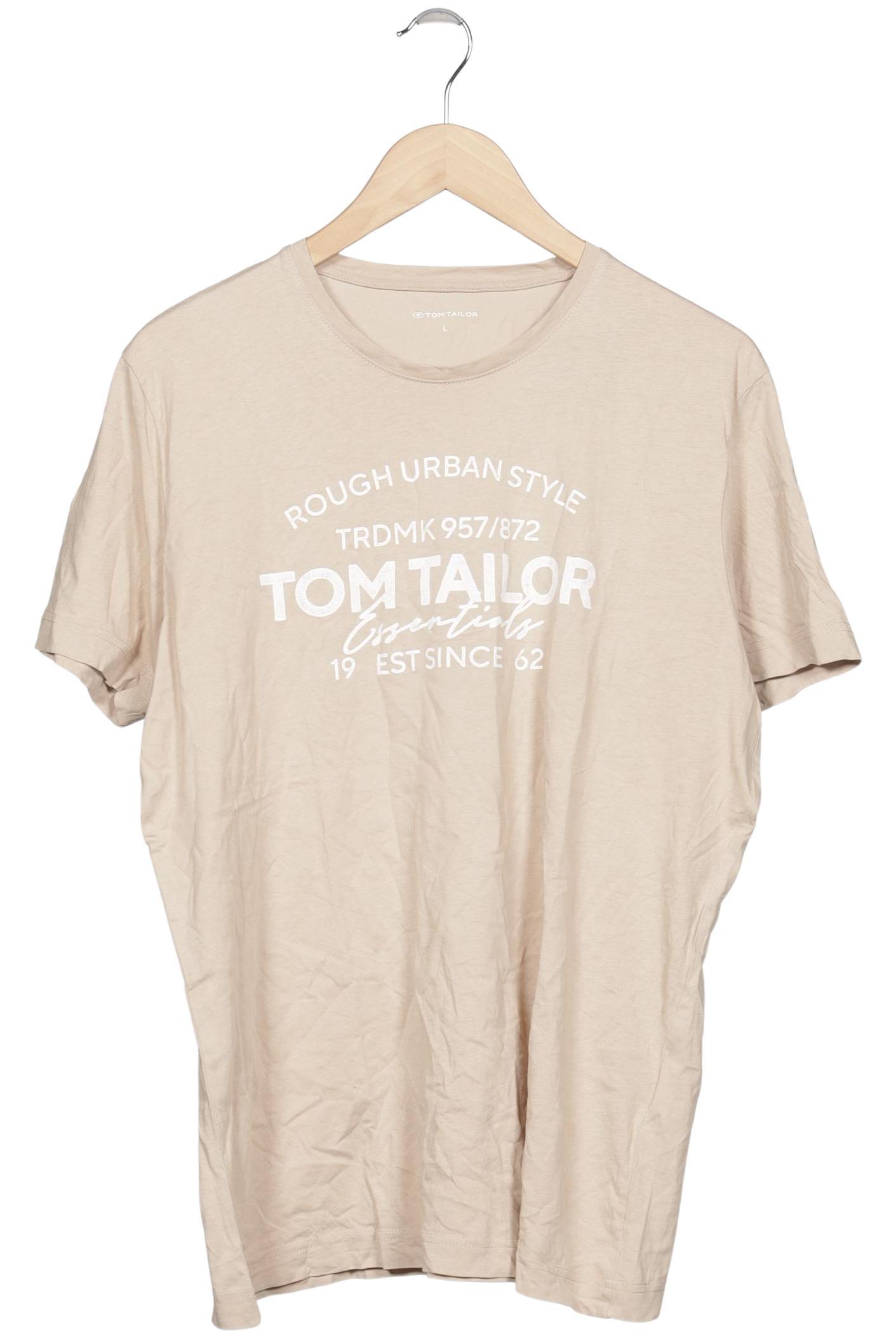 

Tom Tailor Herren T-Shirt, beige, Gr. 52