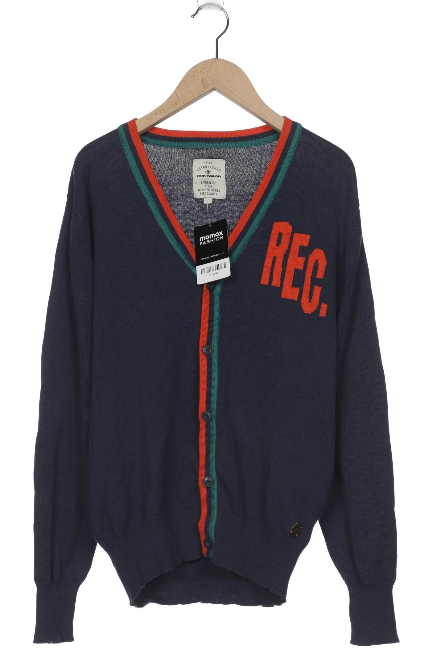 

Tom Tailor Herren Strickjacke, marineblau, Gr. 52