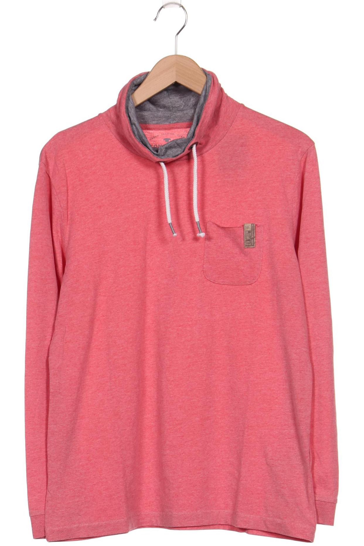 

Tom Tailor Herren Langarmshirt, pink