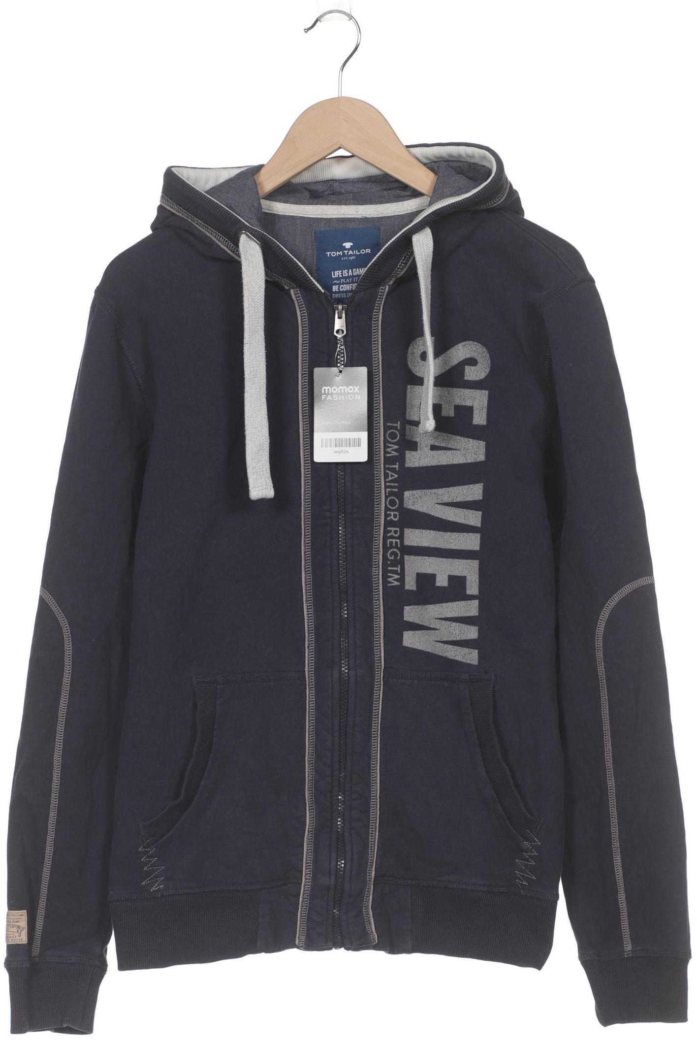 

Tom Tailor Herren Kapuzenpullover, marineblau, Gr. 52