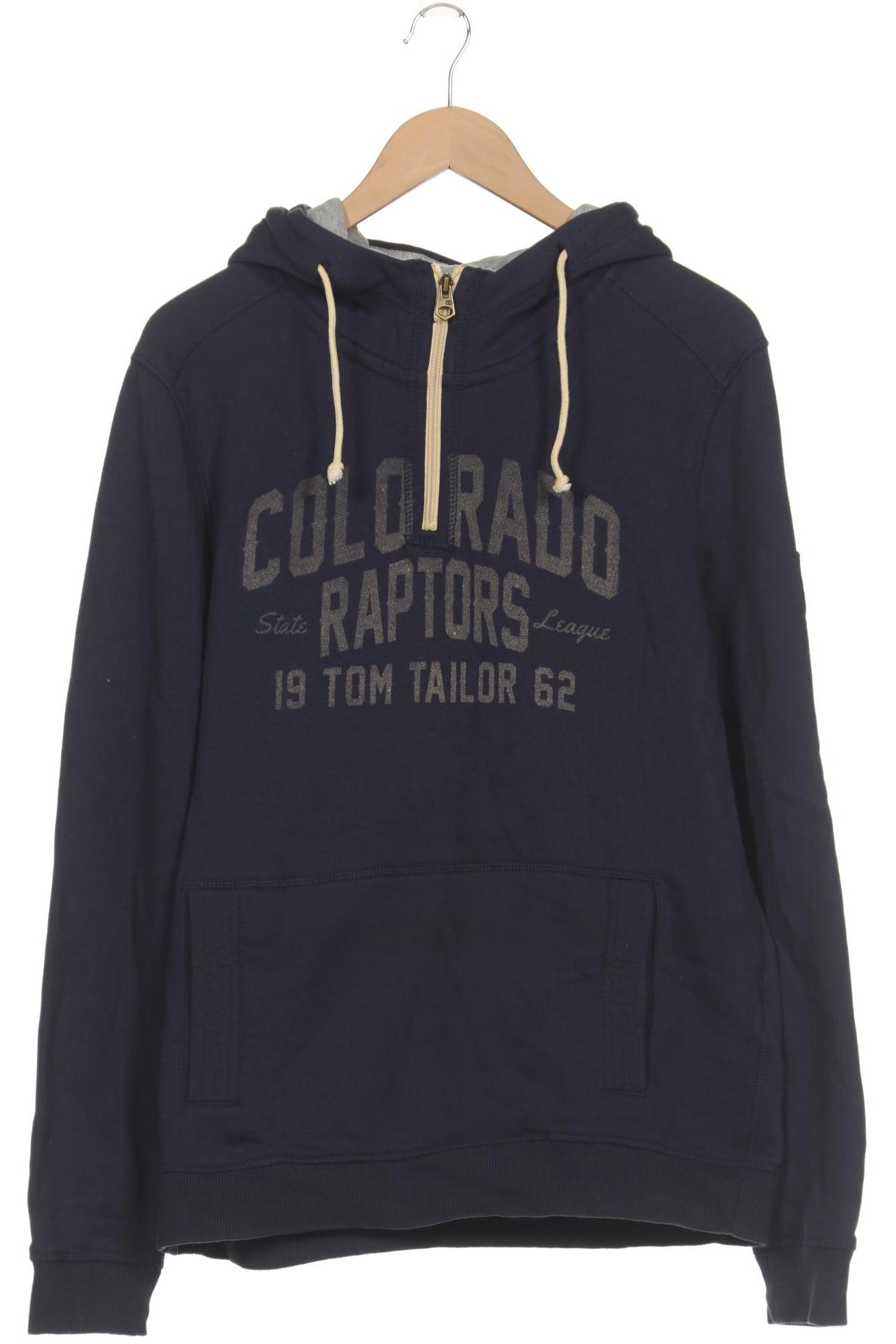 

Tom Tailor Herren Kapuzenpullover, marineblau, Gr. 52