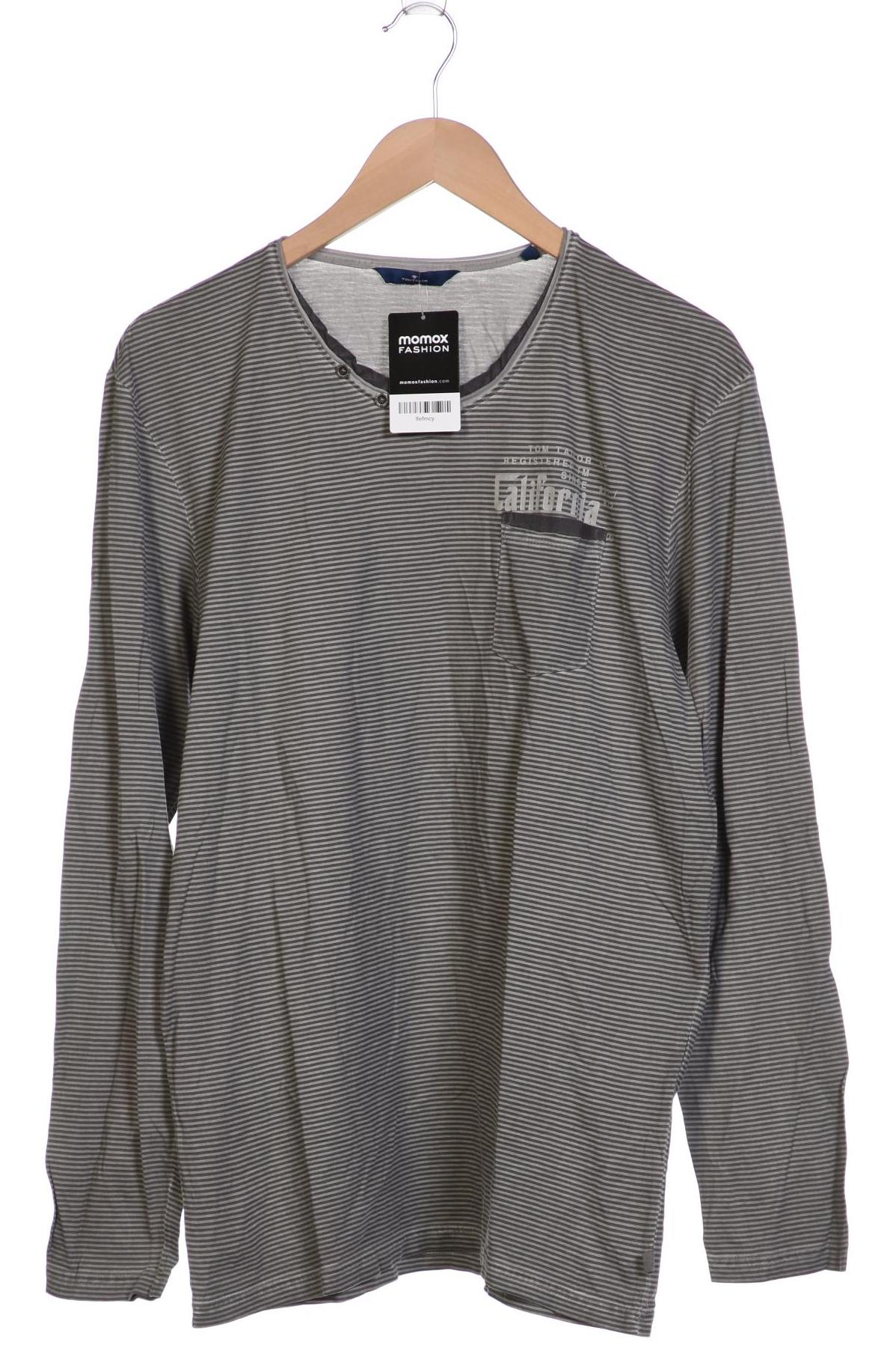 

Tom Tailor Herren Langarmshirt, grau