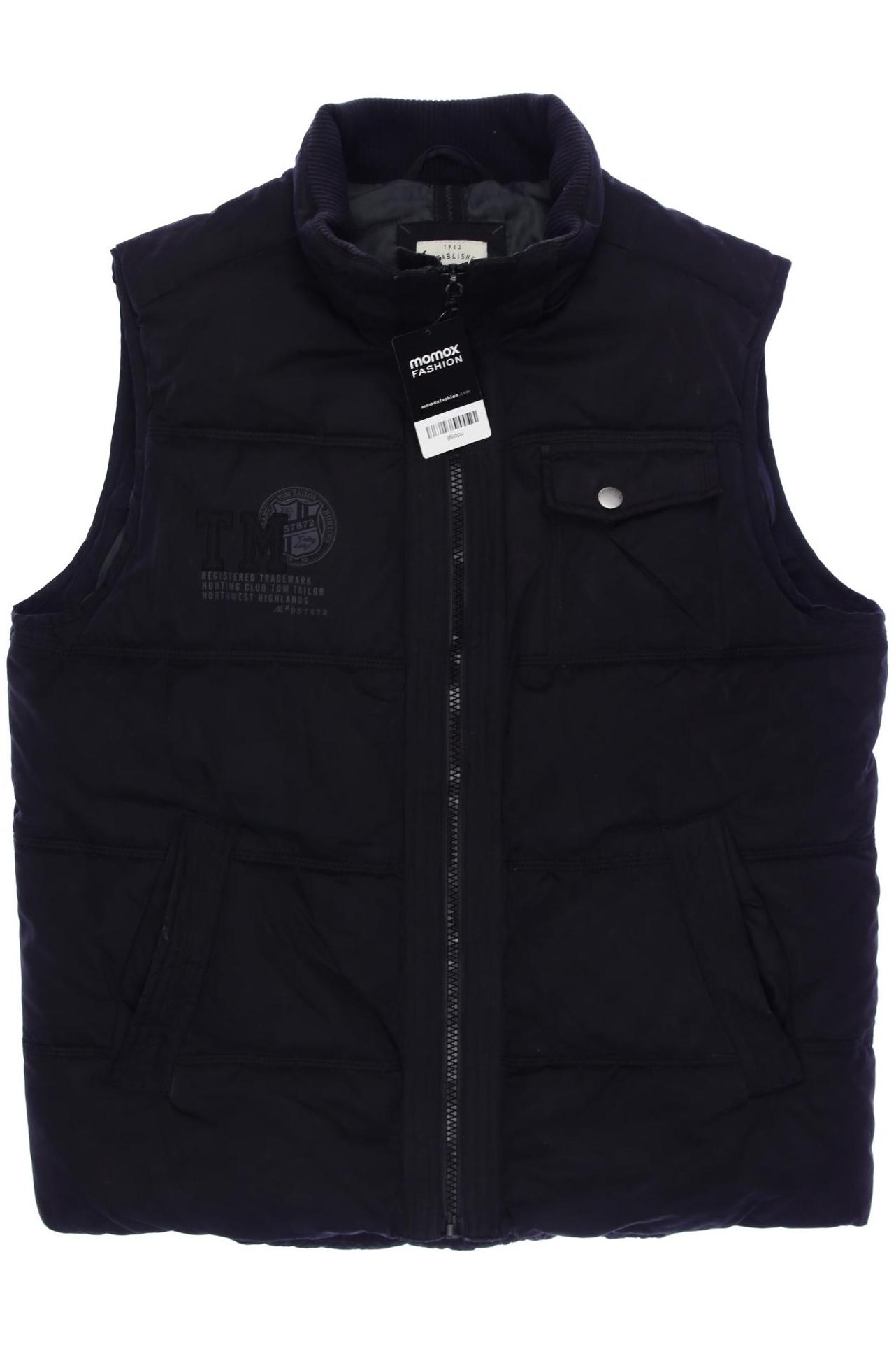 

Tom Tailor Herren Weste, schwarz, Gr. 54