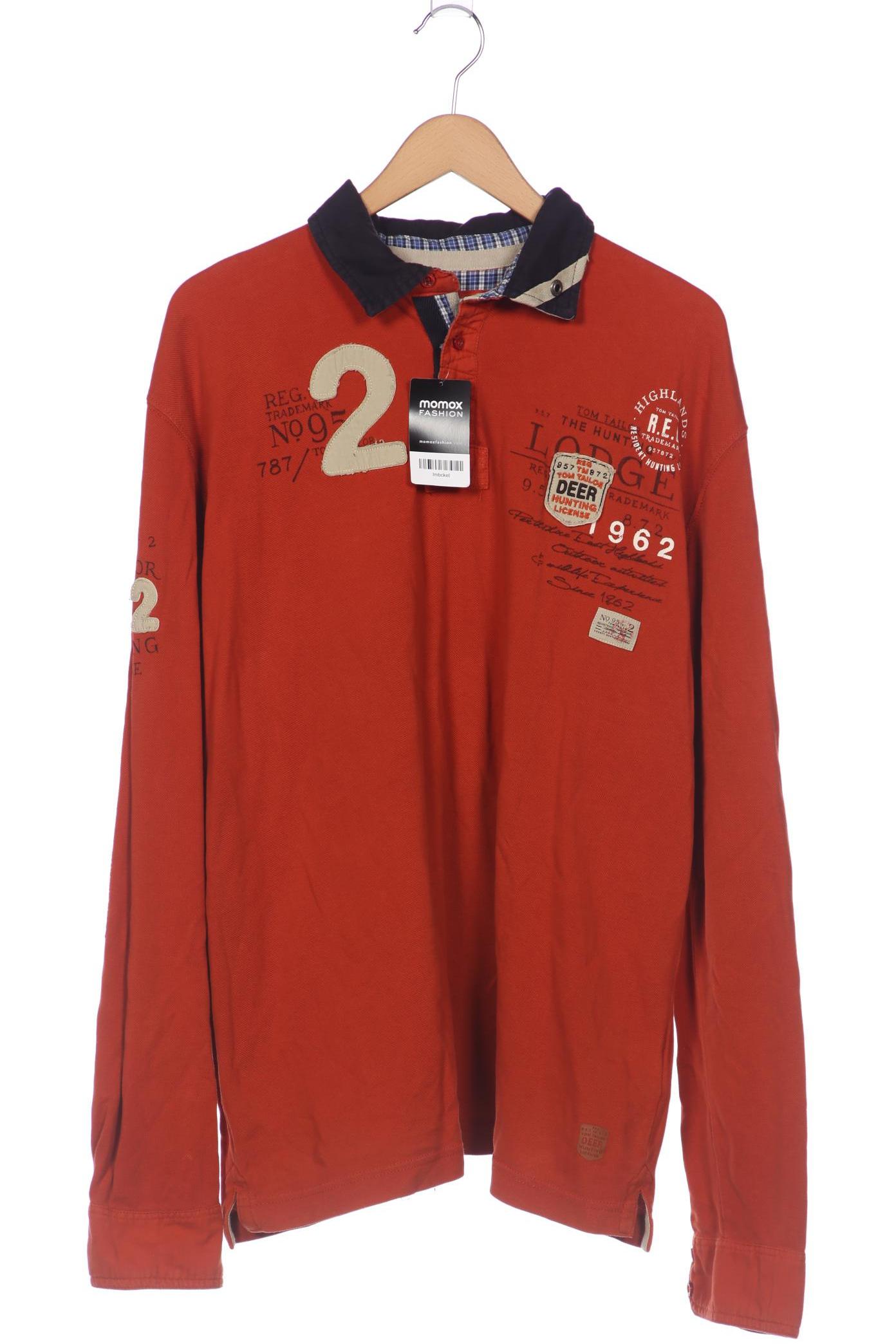 

Tom Tailor Herren Poloshirt, orange, Gr. 56