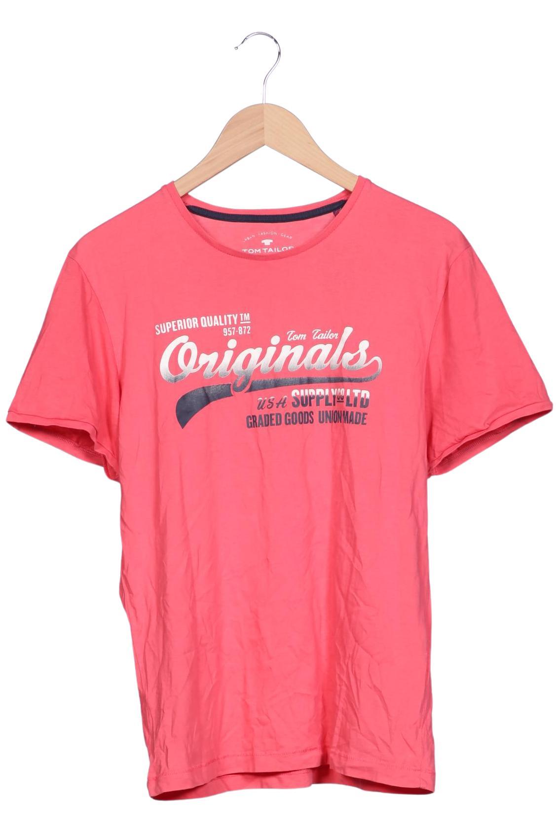 

Tom Tailor Herren T-Shirt, pink, Gr. 48