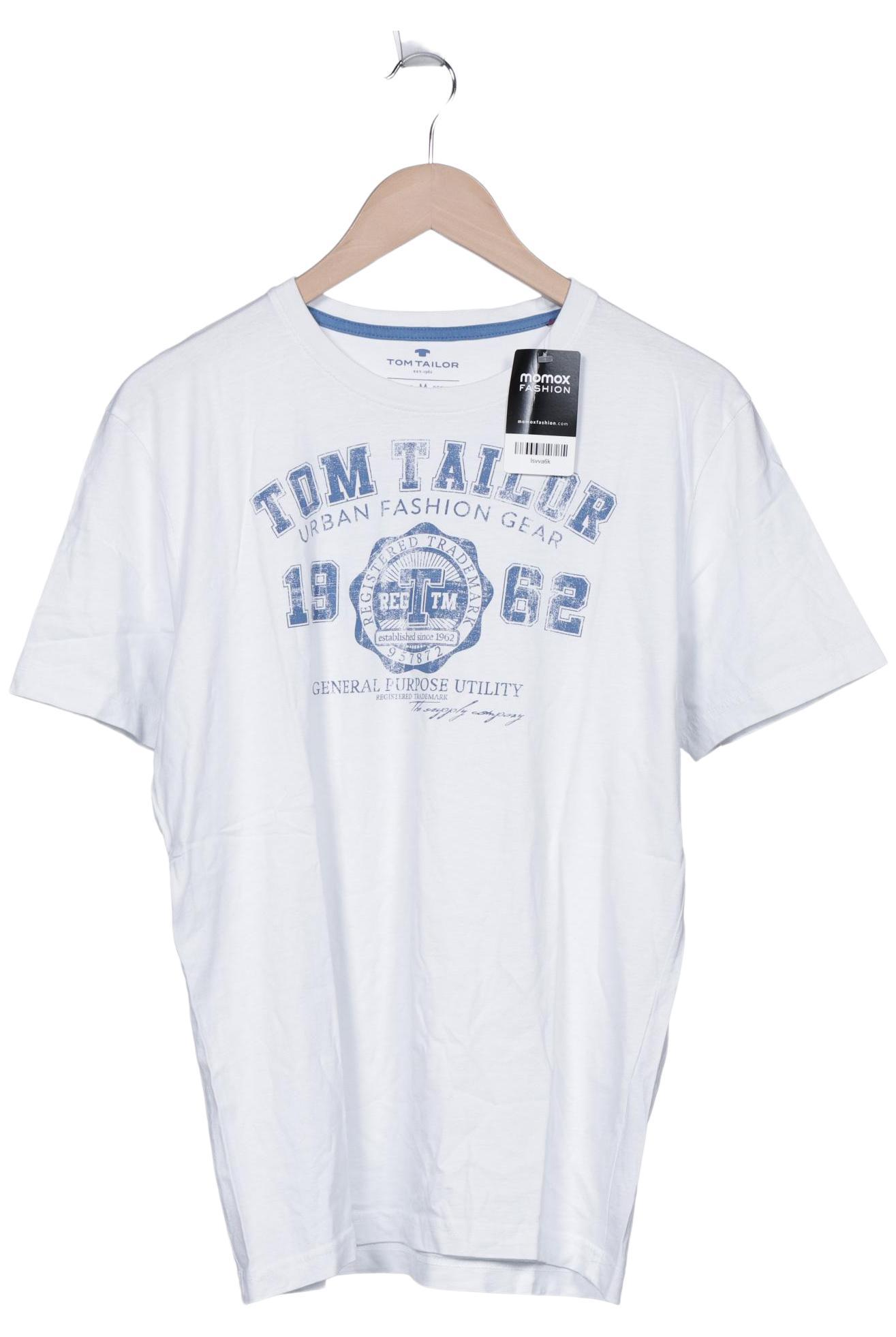 

Tom Tailor Herren T-Shirt, weiß, Gr. 48