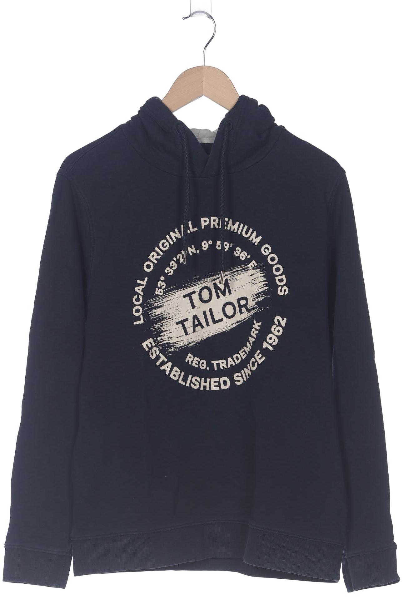 

Tom Tailor Herren Kapuzenpullover, marineblau, Gr. 52