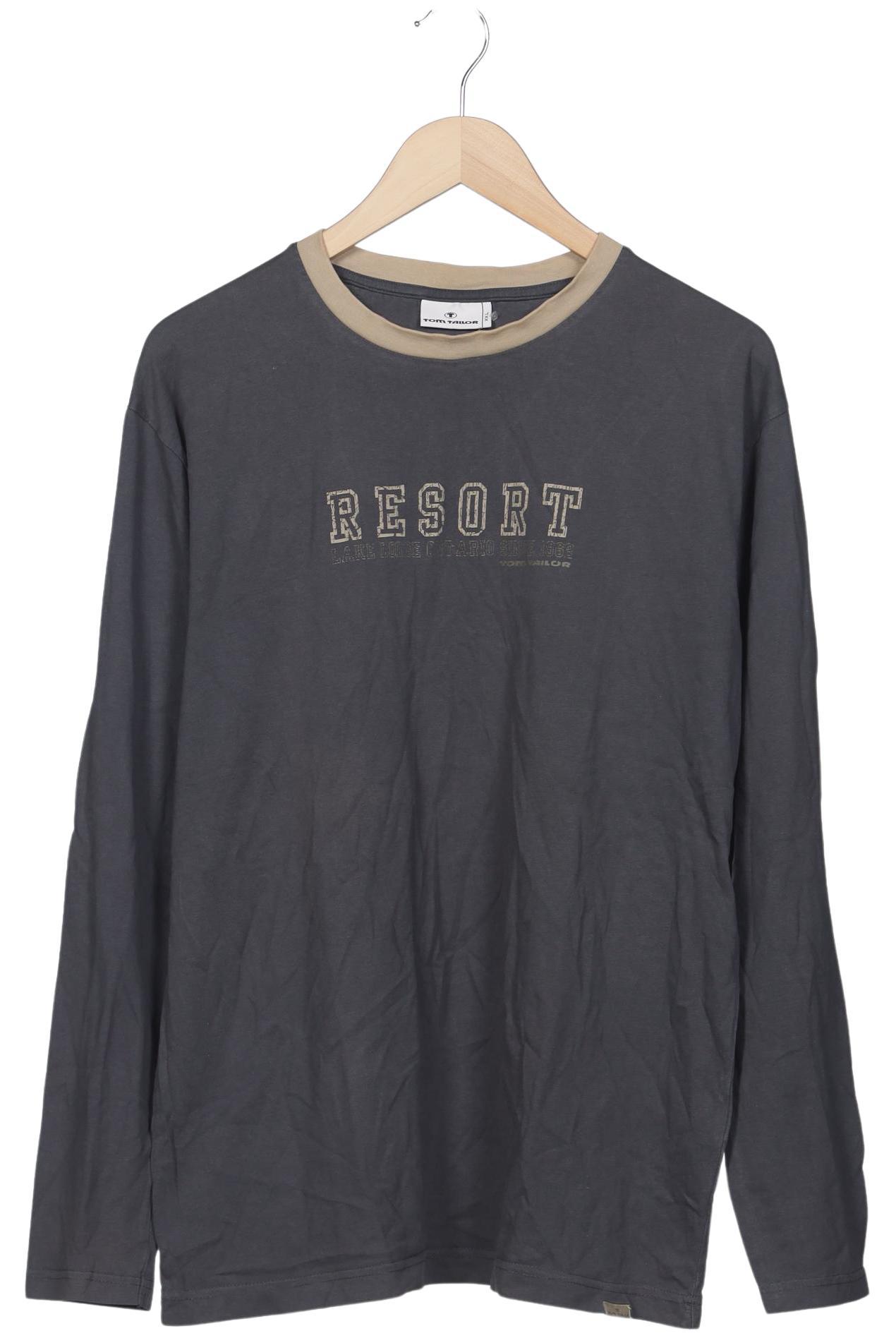 

Tom Tailor Herren Langarmshirt, grau, Gr. 56