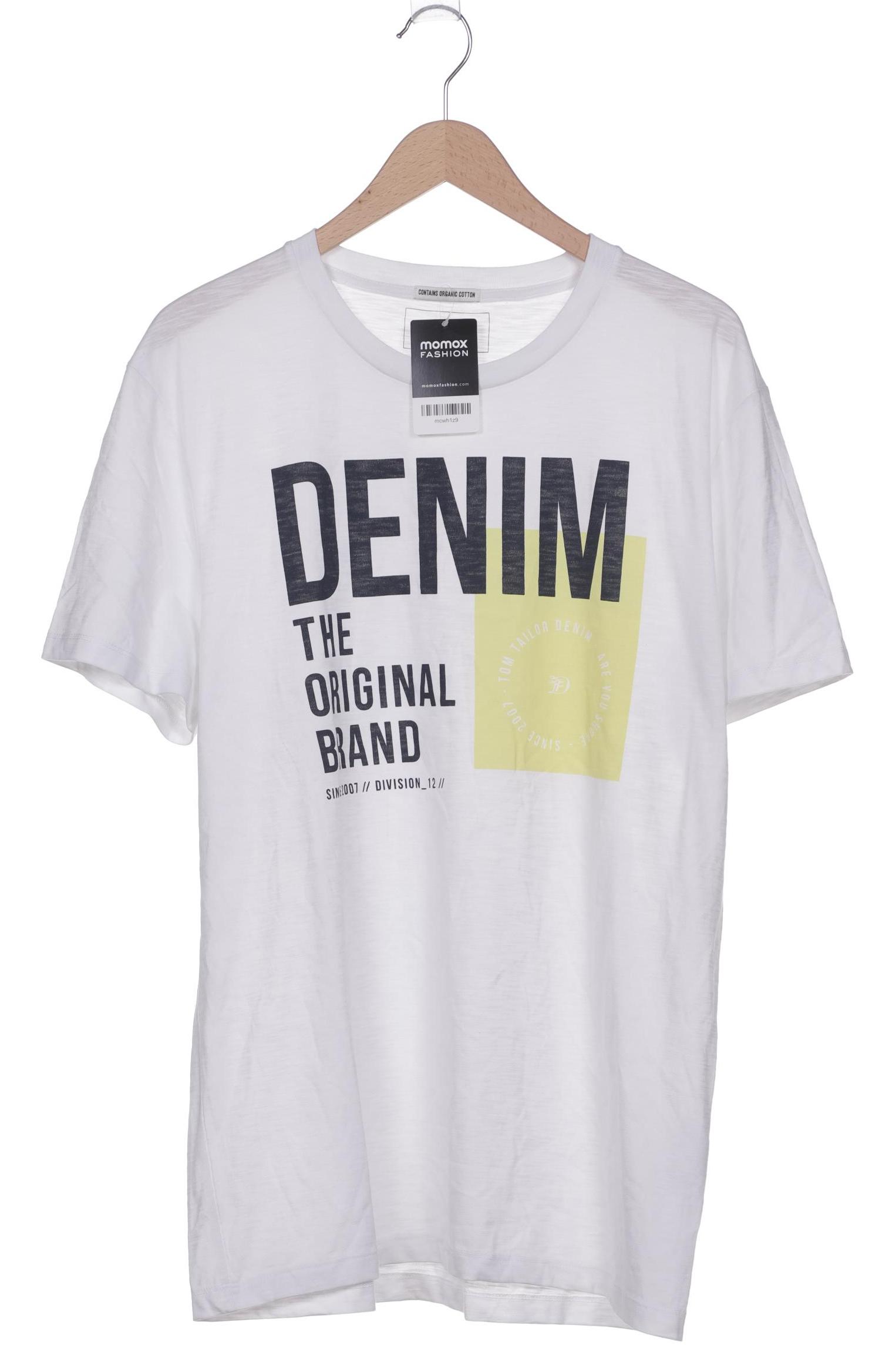 

Tom Tailor Herren T-Shirt, weiß, Gr. 56