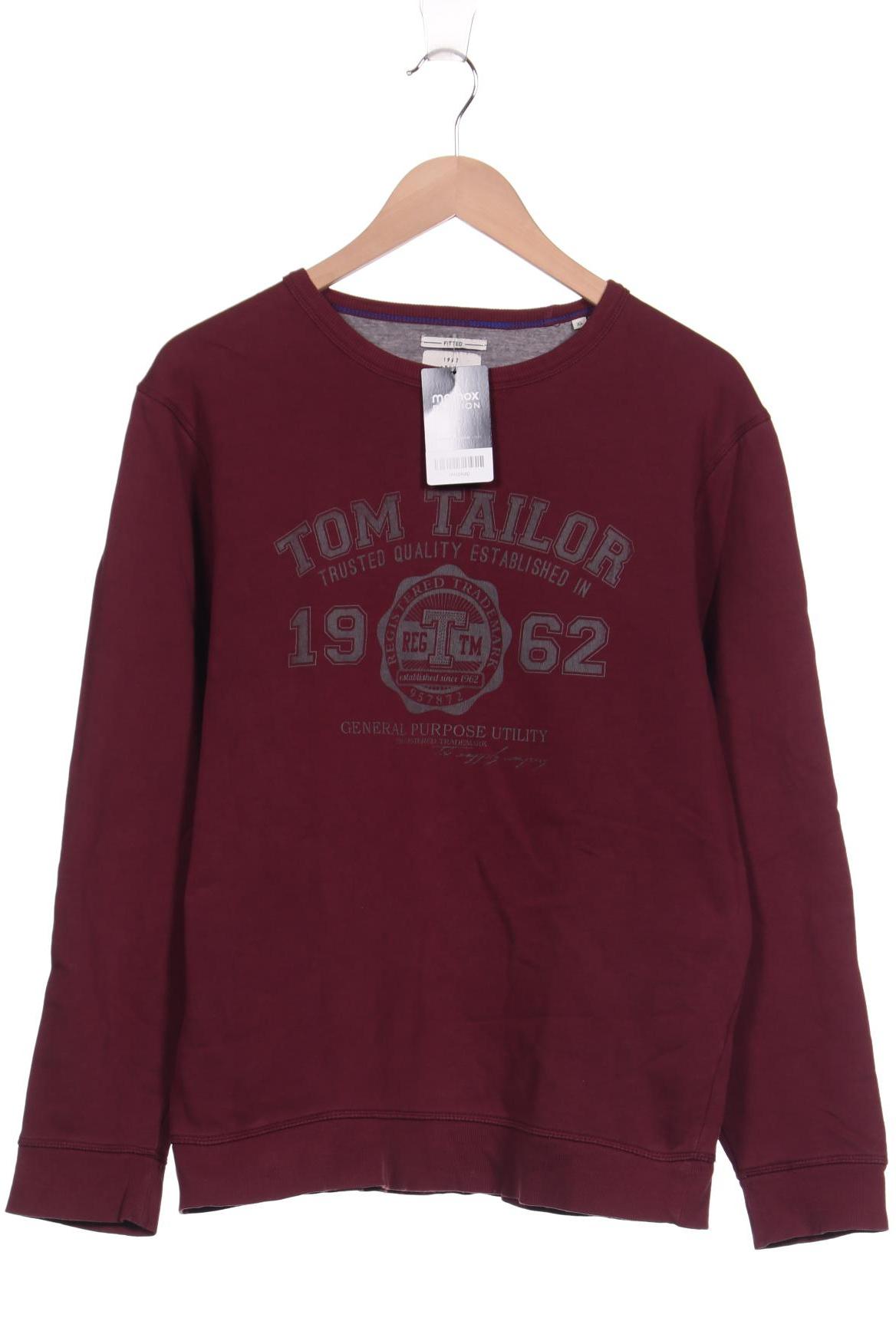 

Tom Tailor Herren Sweatshirt, bordeaux