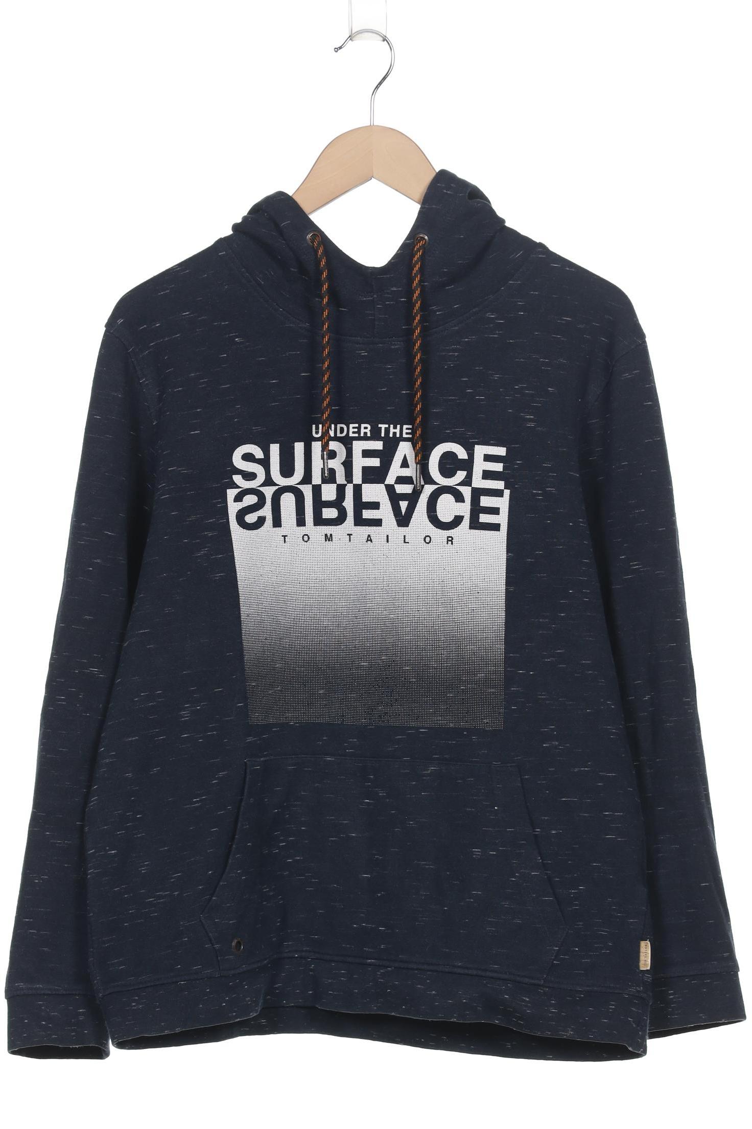 

Tom Tailor Herren Kapuzenpullover, marineblau, Gr. 52