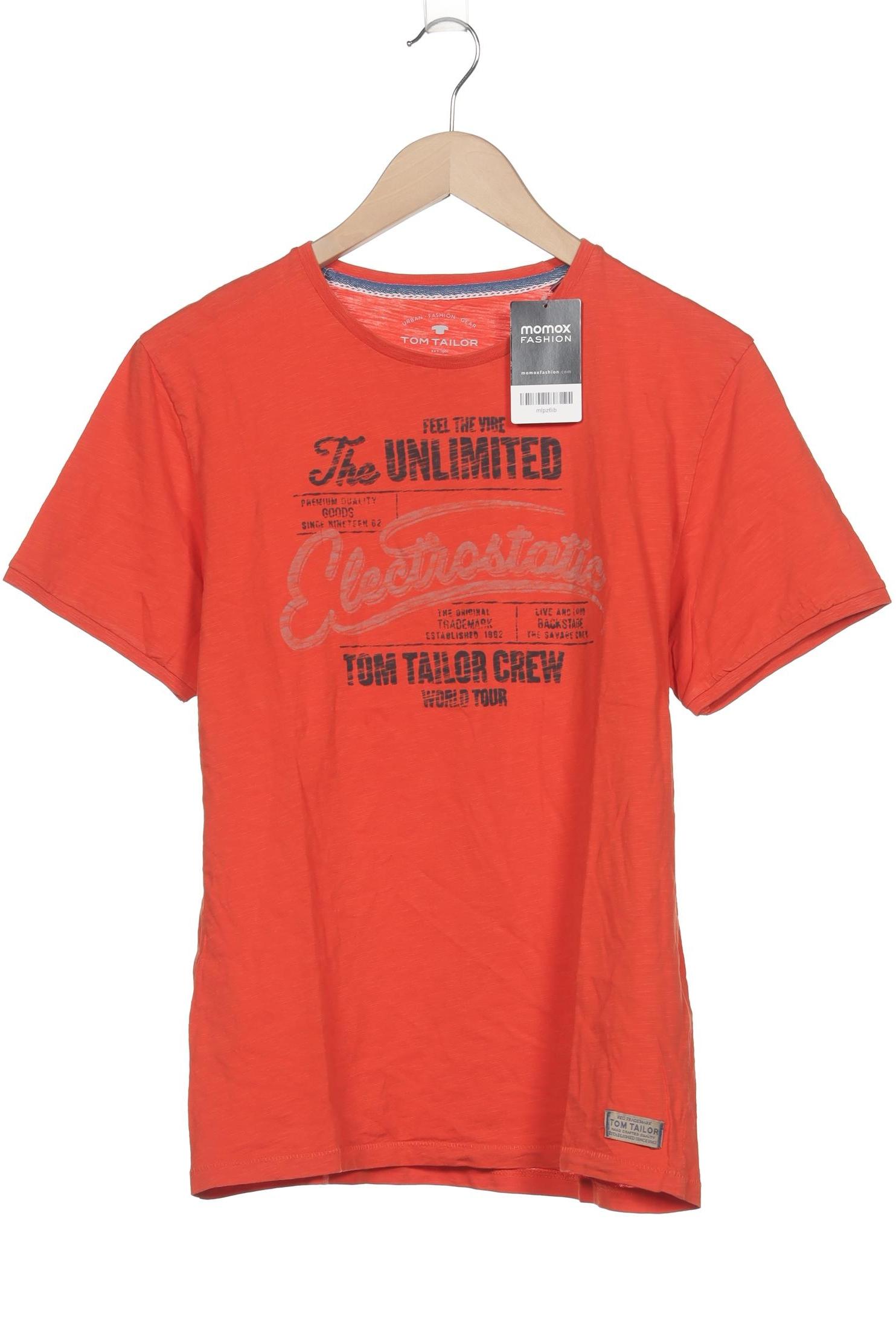 

Tom Tailor Herren T-Shirt, rot, Gr. 48