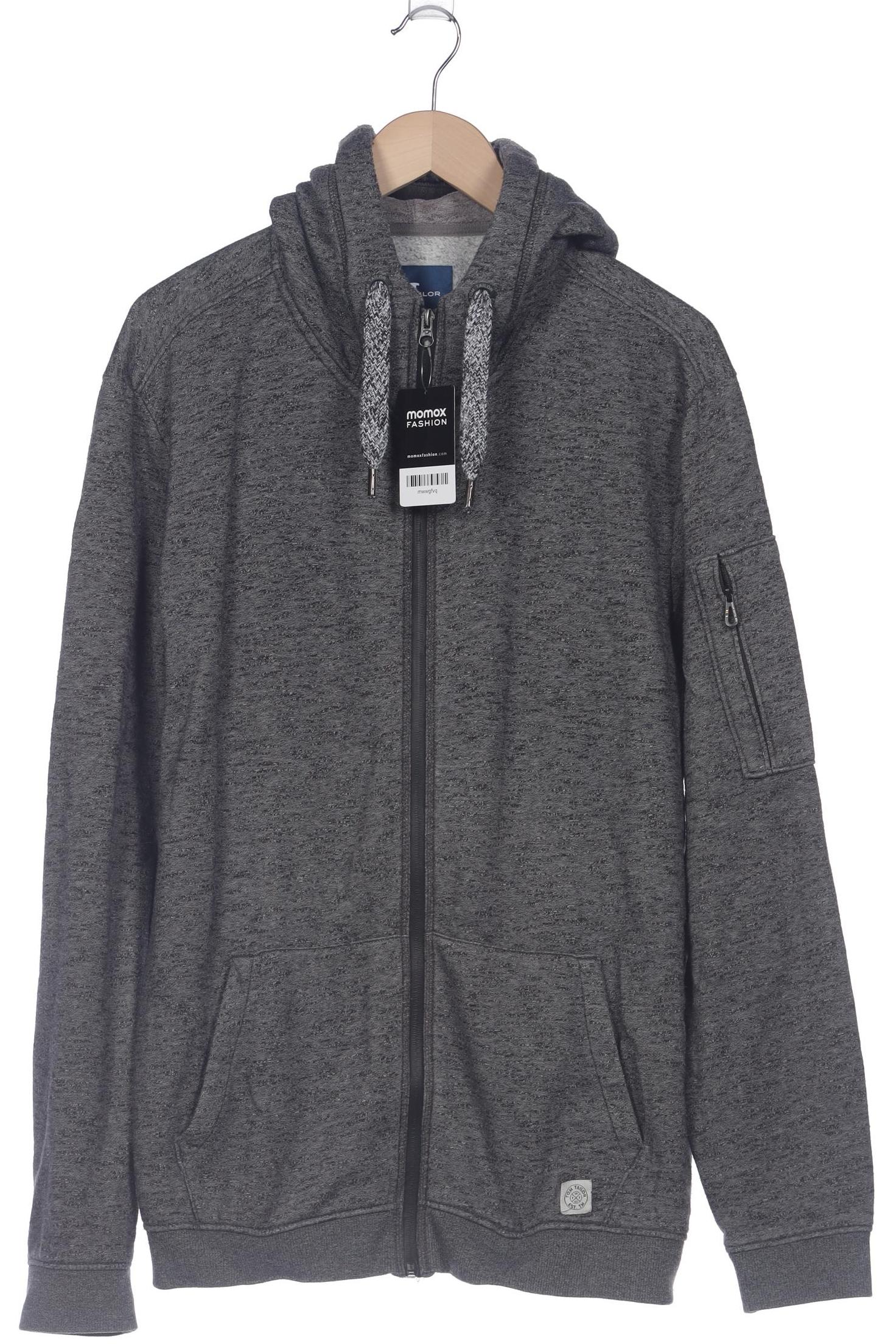 

Tom Tailor Herren Kapuzenpullover, grau, Gr. 56