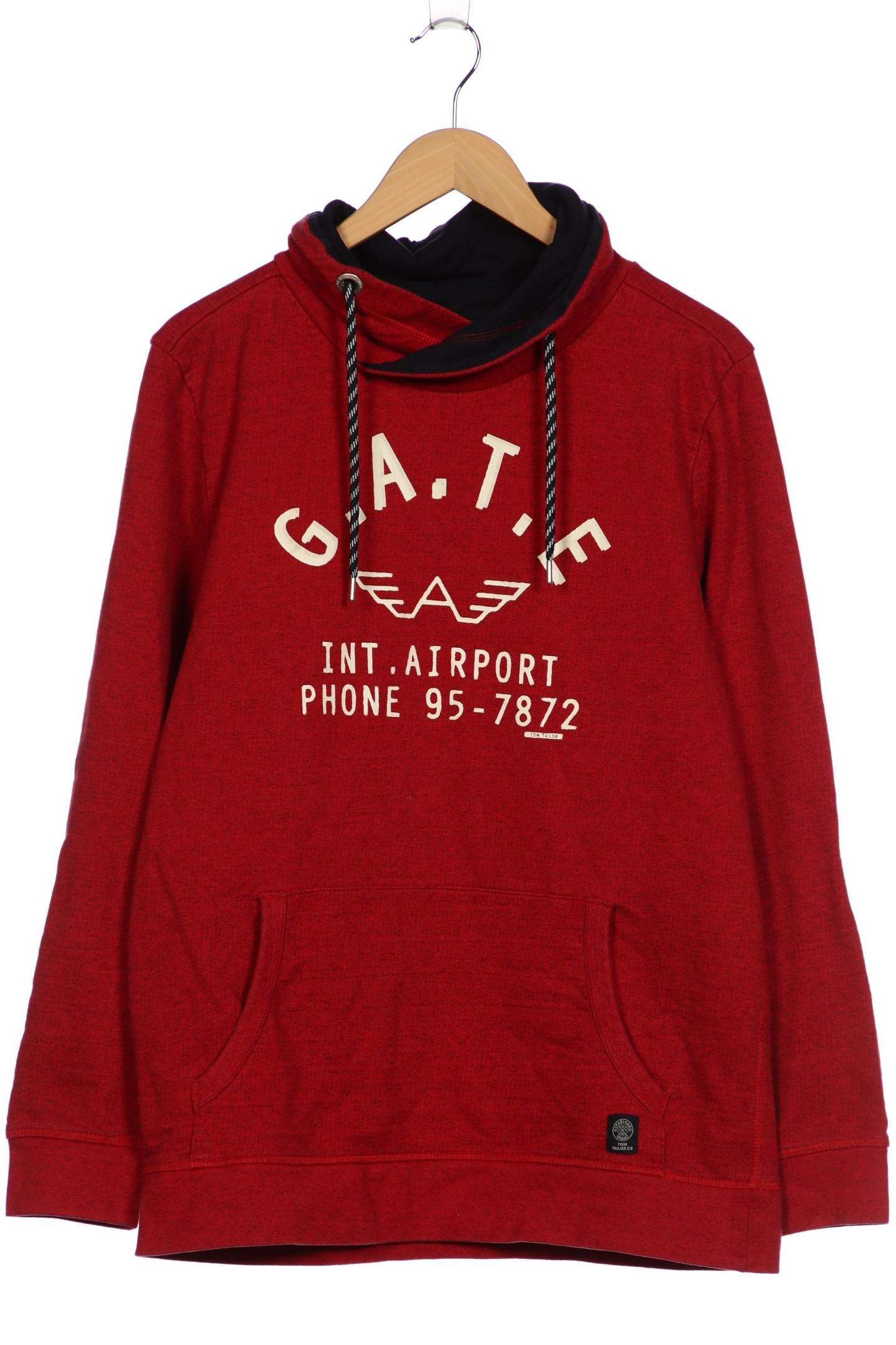 

Tom Tailor Herren Sweatshirt, bordeaux, Gr. 54
