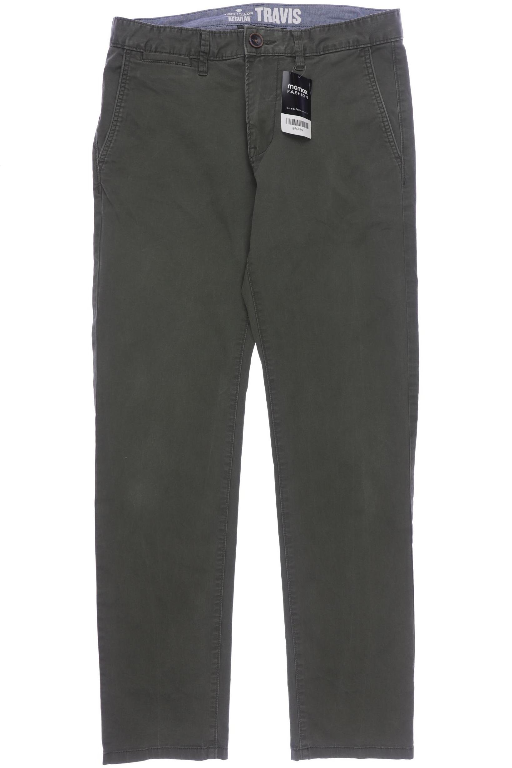 

Tom Tailor Herren Stoffhose, grün, Gr. 31