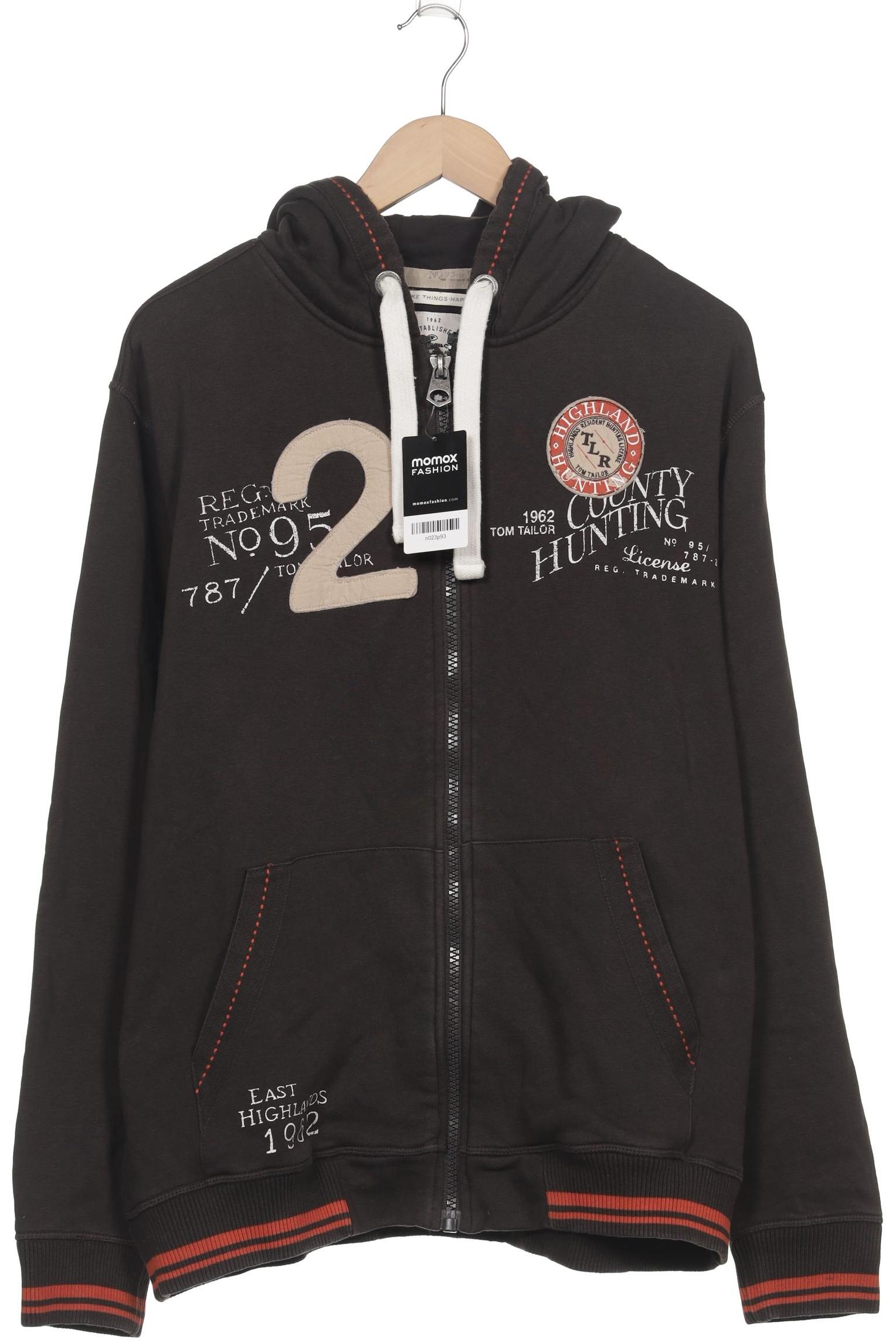 

Tom Tailor Herren Kapuzenpullover, braun, Gr. 54