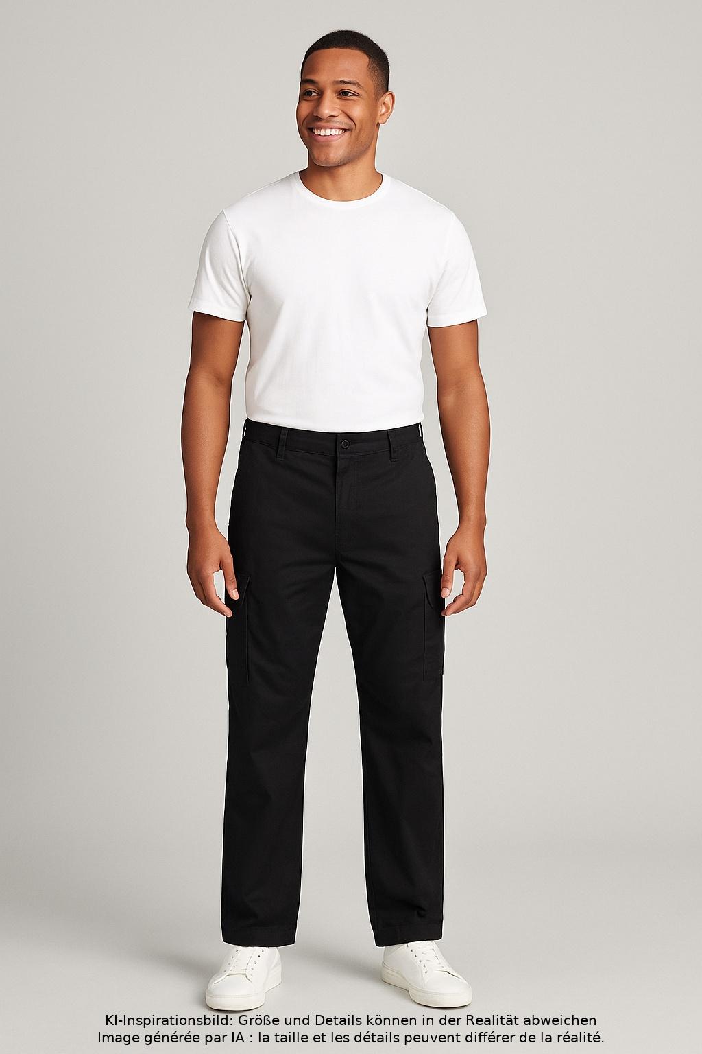 

Tom Tailor Herren Stoffhose, schwarz, Gr. 52