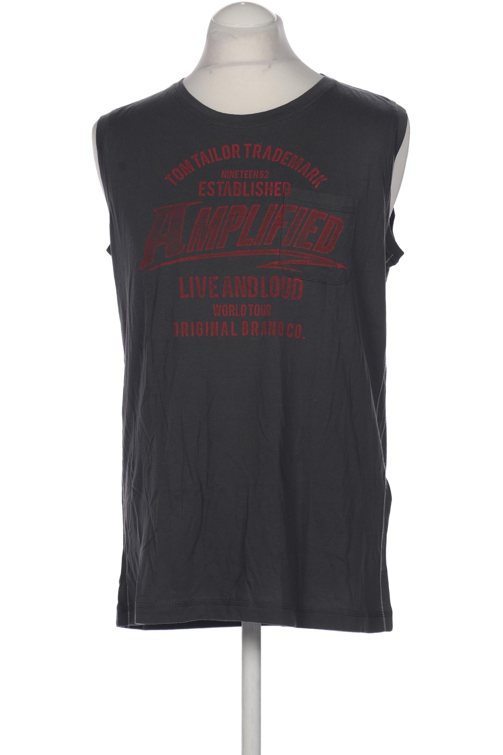 

Tom Tailor Herren T-Shirt, grau, Gr. 52