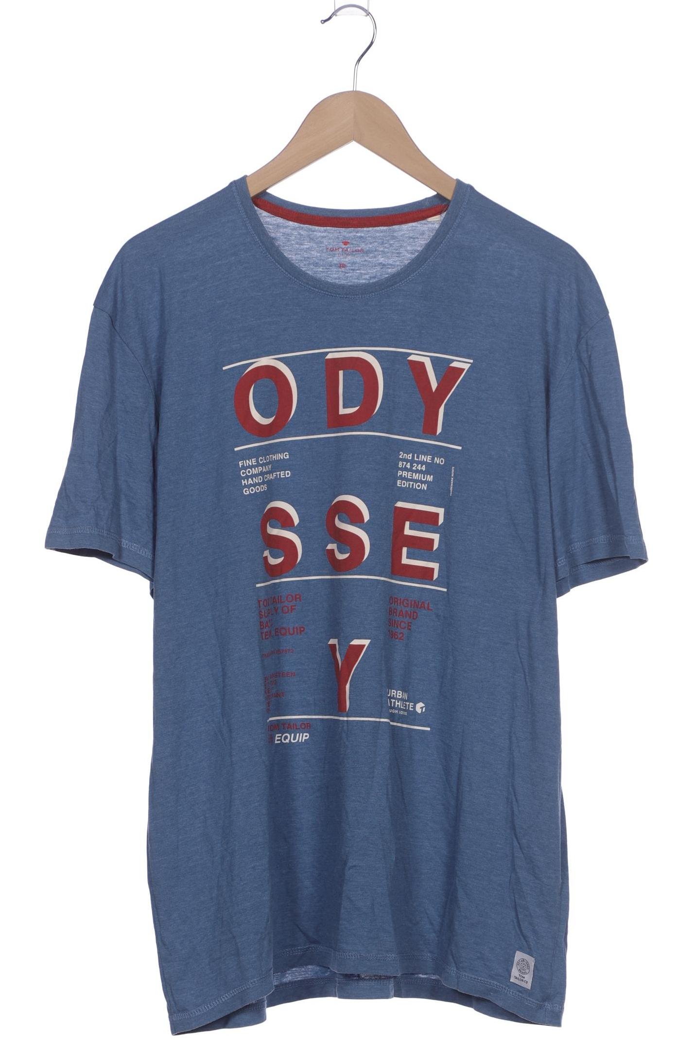 

Tom Tailor Herren T-Shirt, blau, Gr. 56