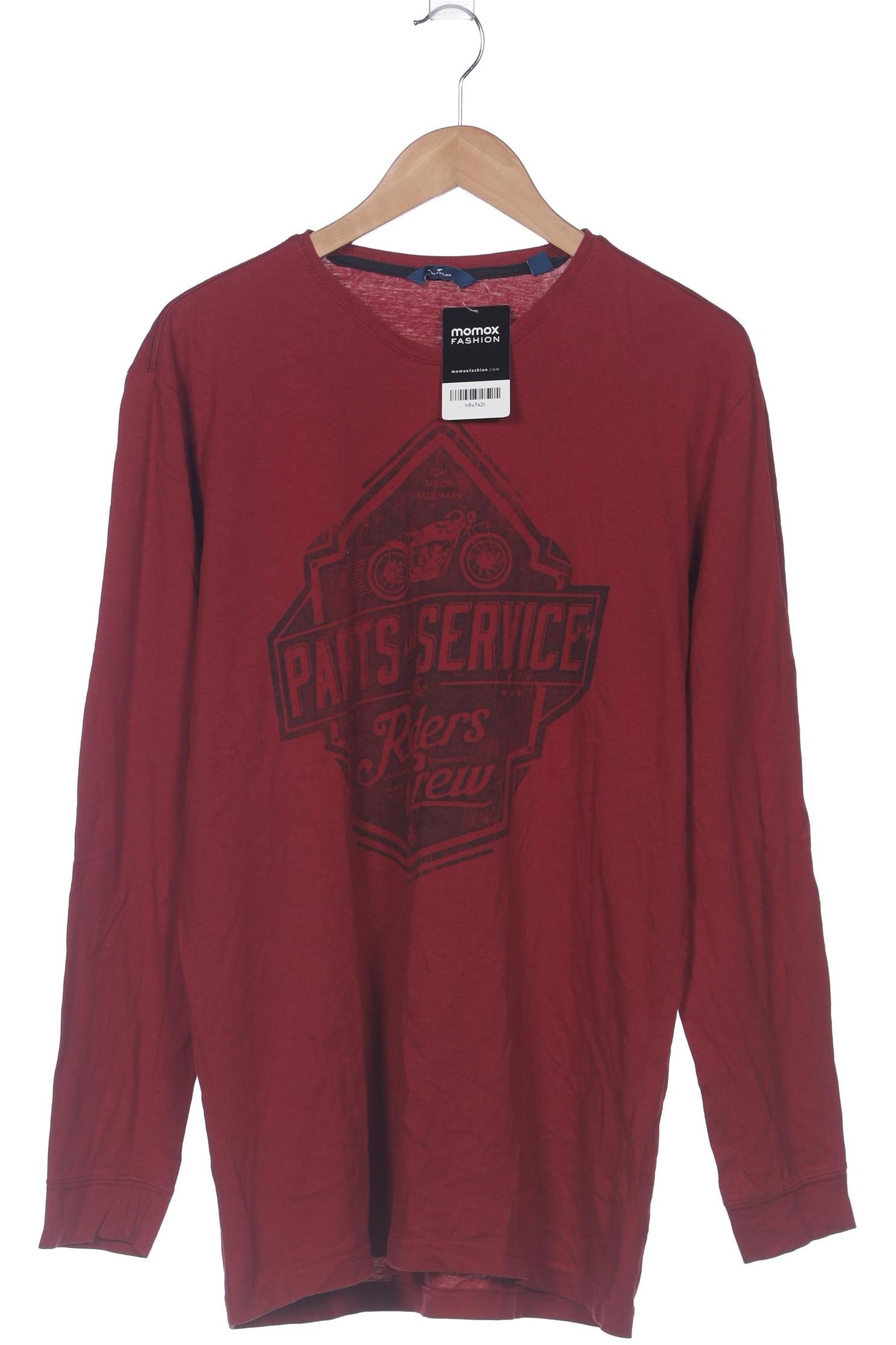 

Tom Tailor Herren Langarmshirt, rot, Gr. 54