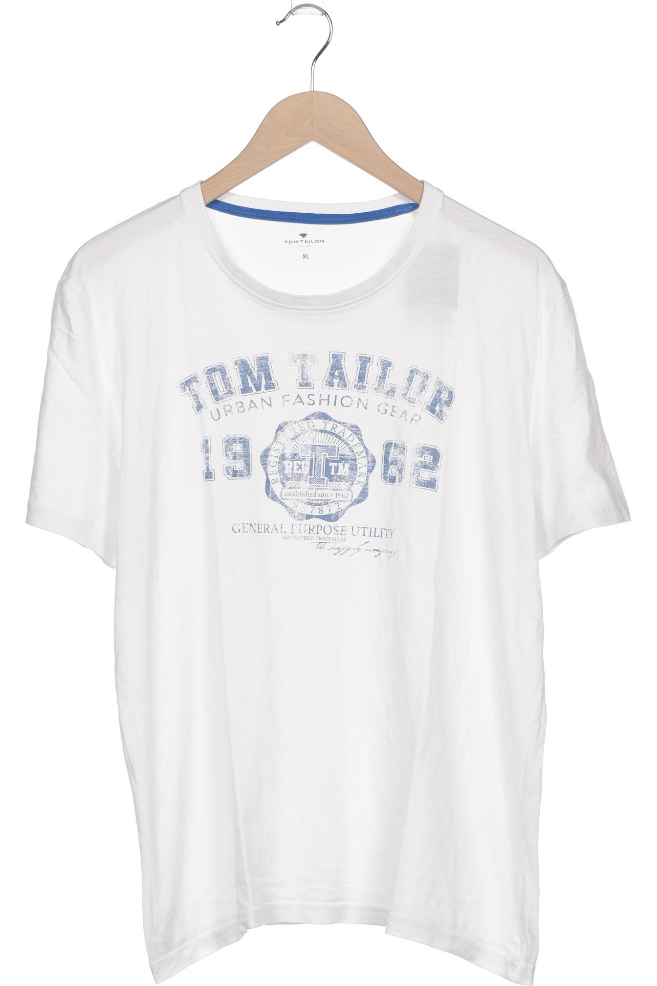 

Tom Tailor Herren T-Shirt, weiß, Gr. 54