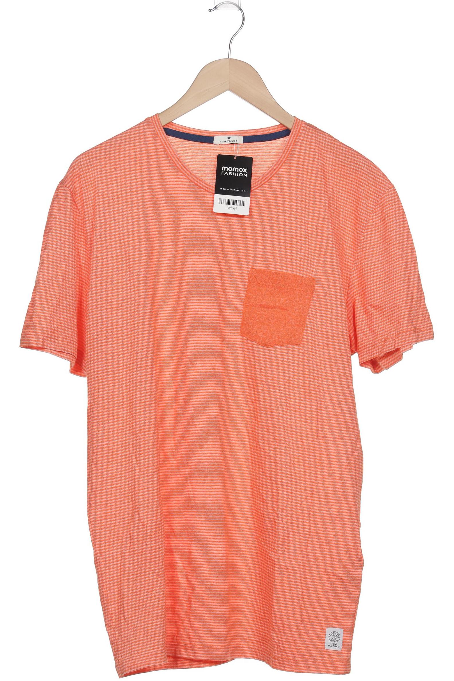 

Tom Tailor Herren T-Shirt, orange, Gr. 54