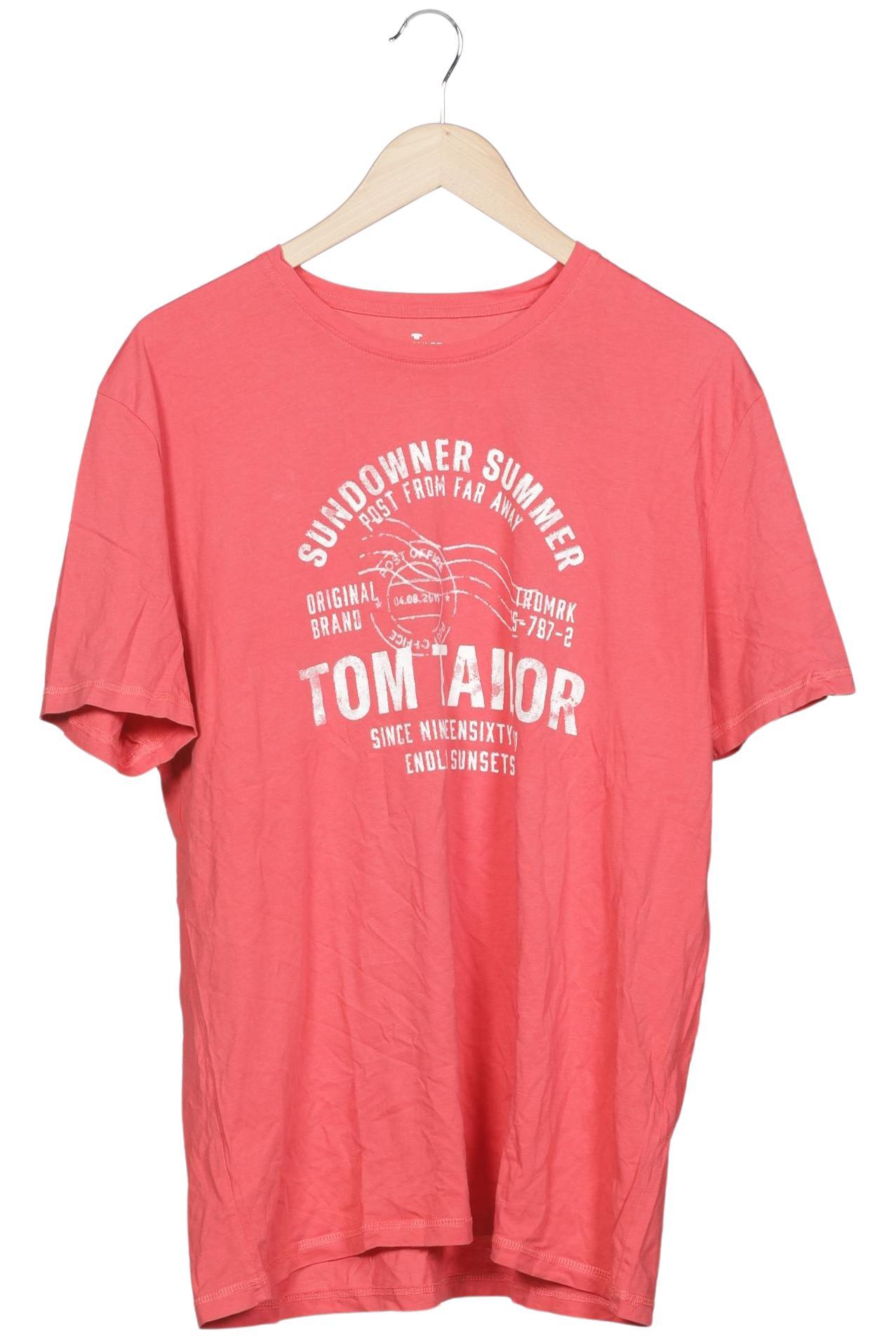 

Tom Tailor Herren T-Shirt, rot, Gr. 56