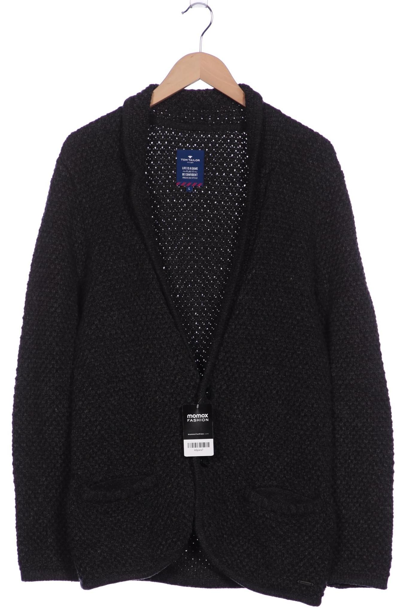 

Tom Tailor Herren Strickjacke, grau, Gr. 52