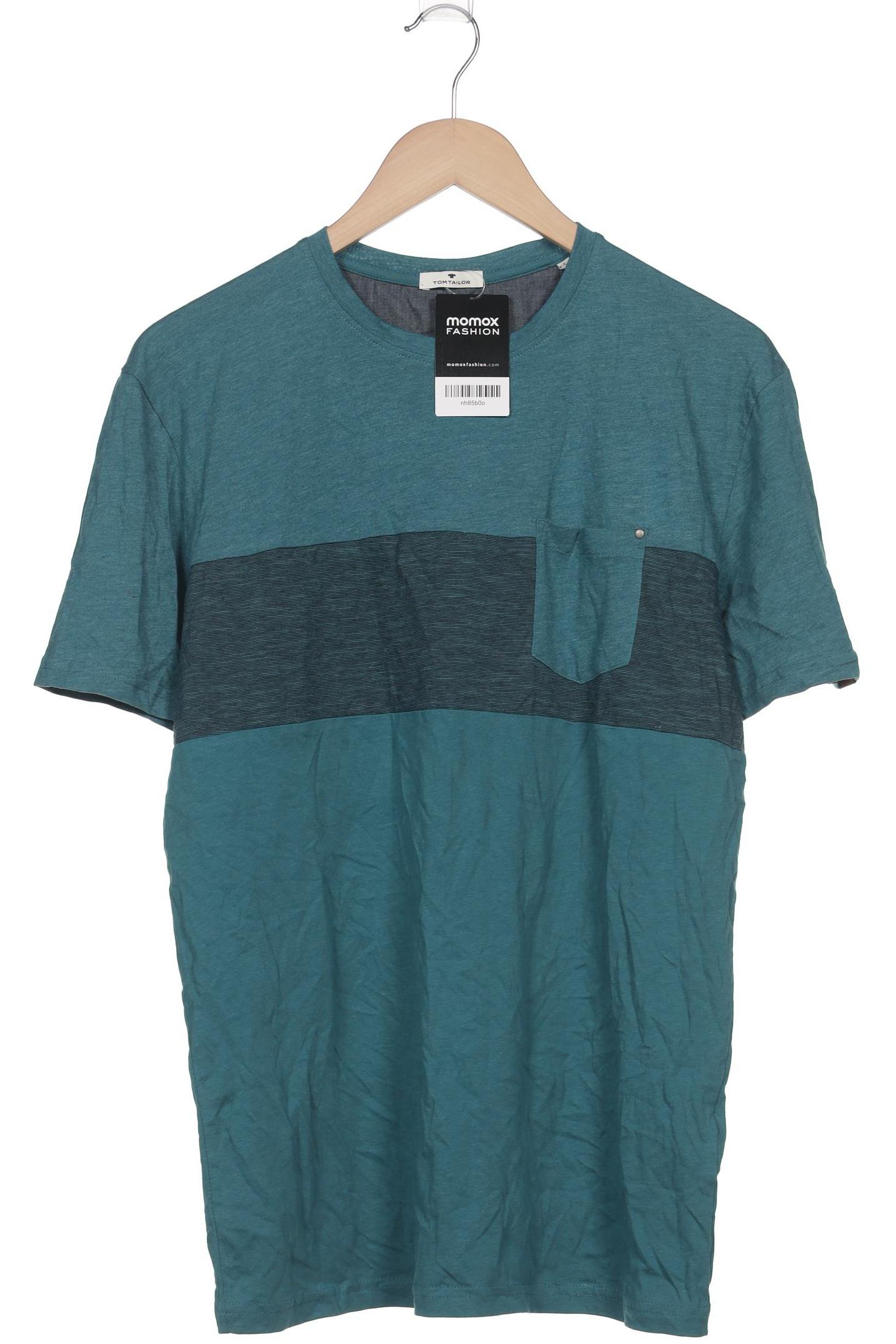 

Tom Tailor Herren T-Shirt, türkis, Gr. 52