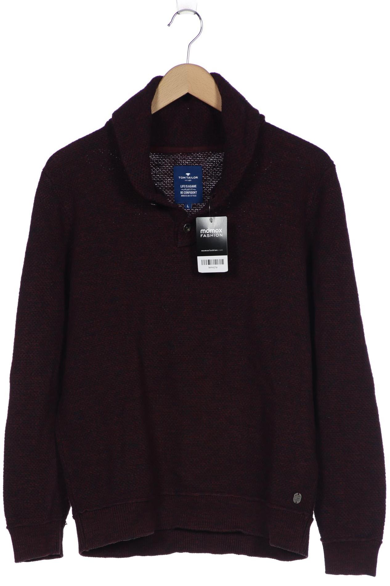 

Tom Tailor Herren Pullover, bordeaux, Gr. 52