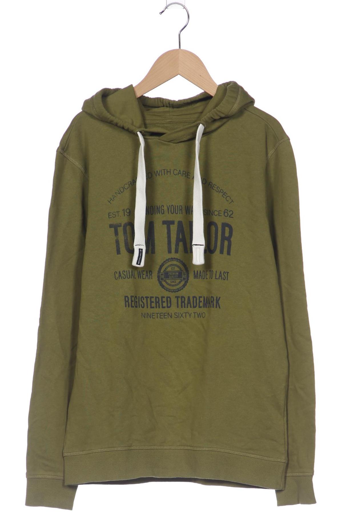 

Tom Tailor Herren Kapuzenpullover, grün, Gr. 48