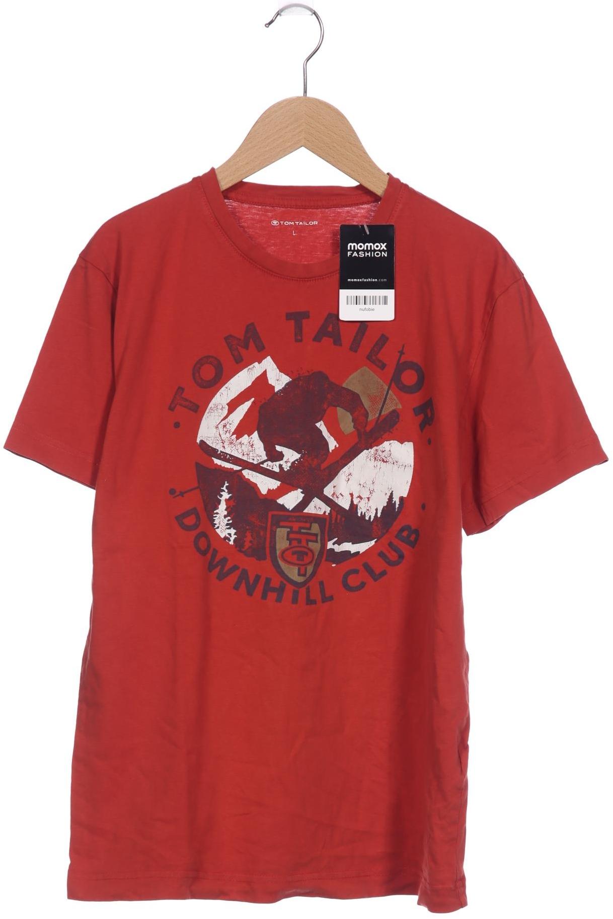 

Tom Tailor Herren T-Shirt, orange, Gr. 52