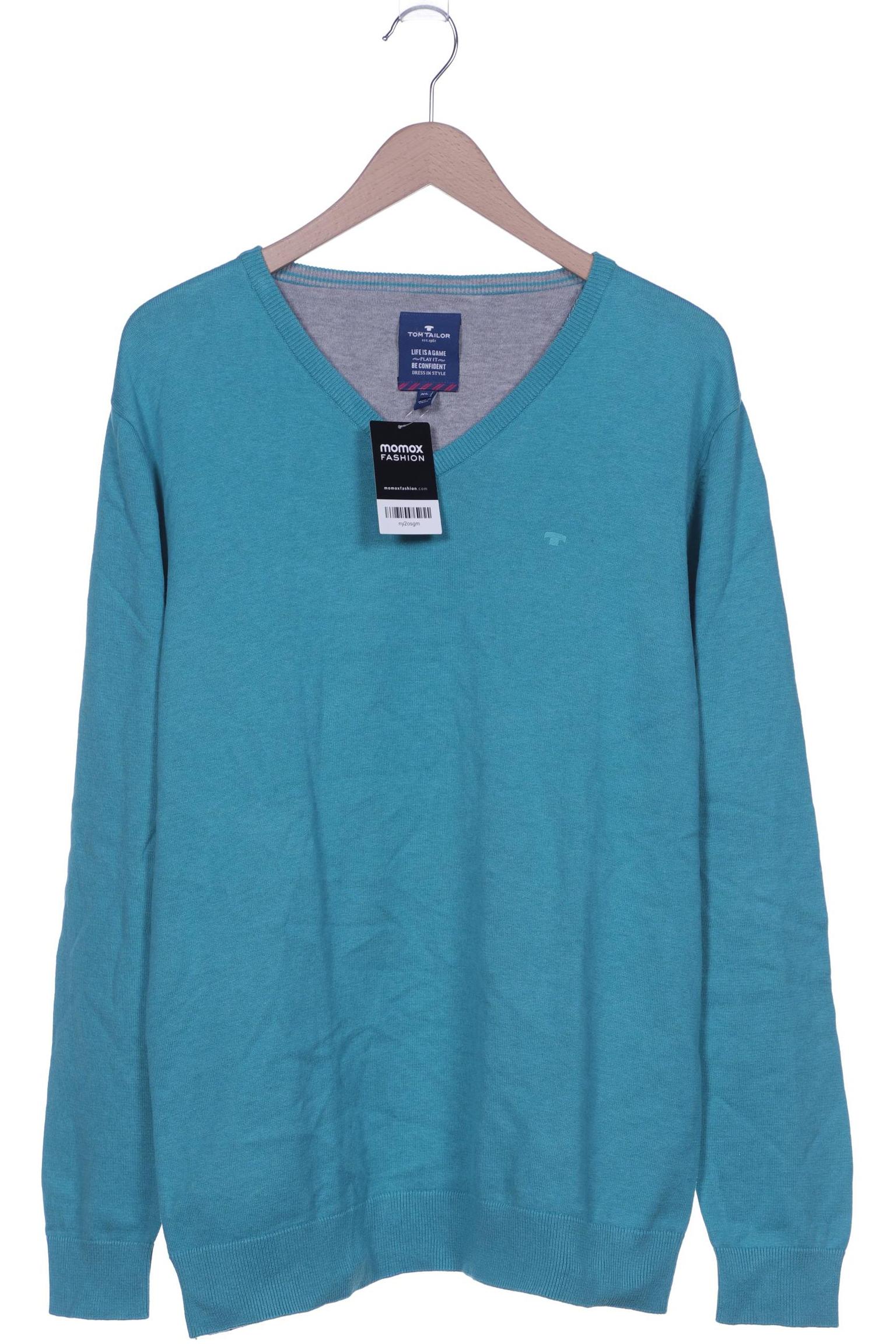 

Tom Tailor Herren Pullover, türkis, Gr. 54