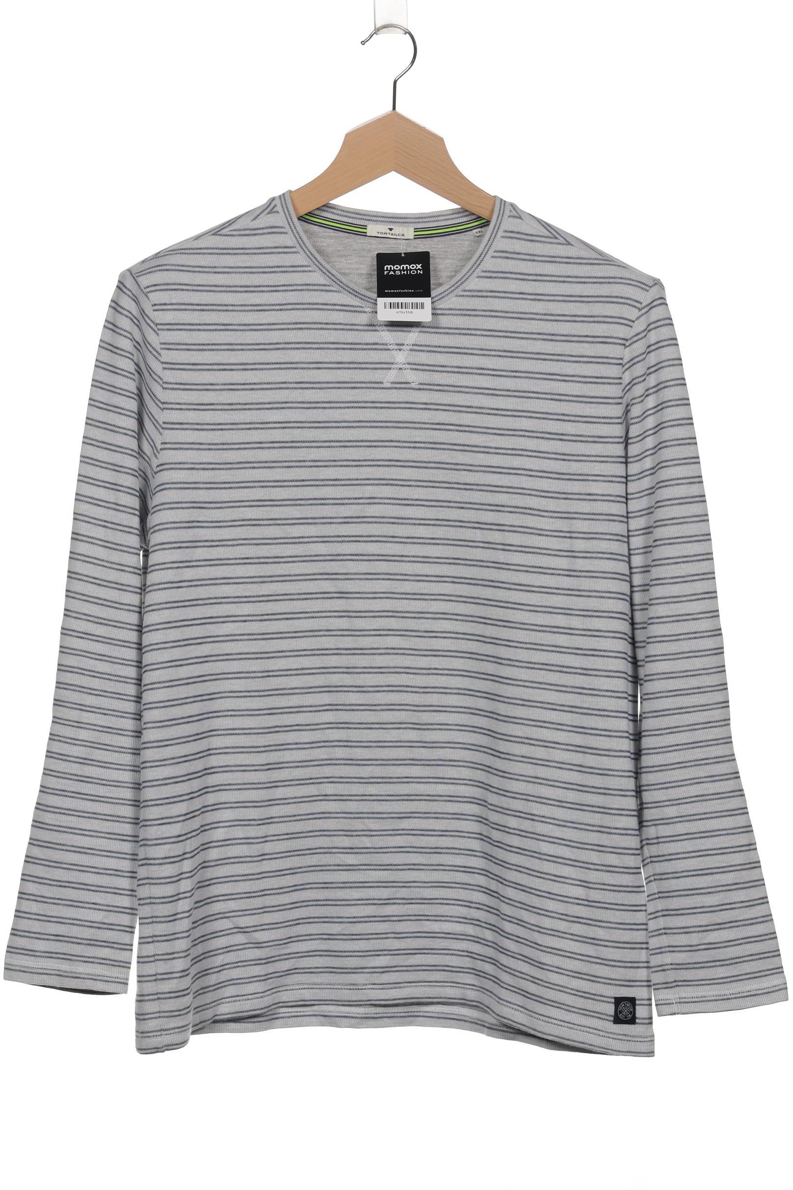

Tom Tailor Herren Langarmshirt, grau, Gr. 56