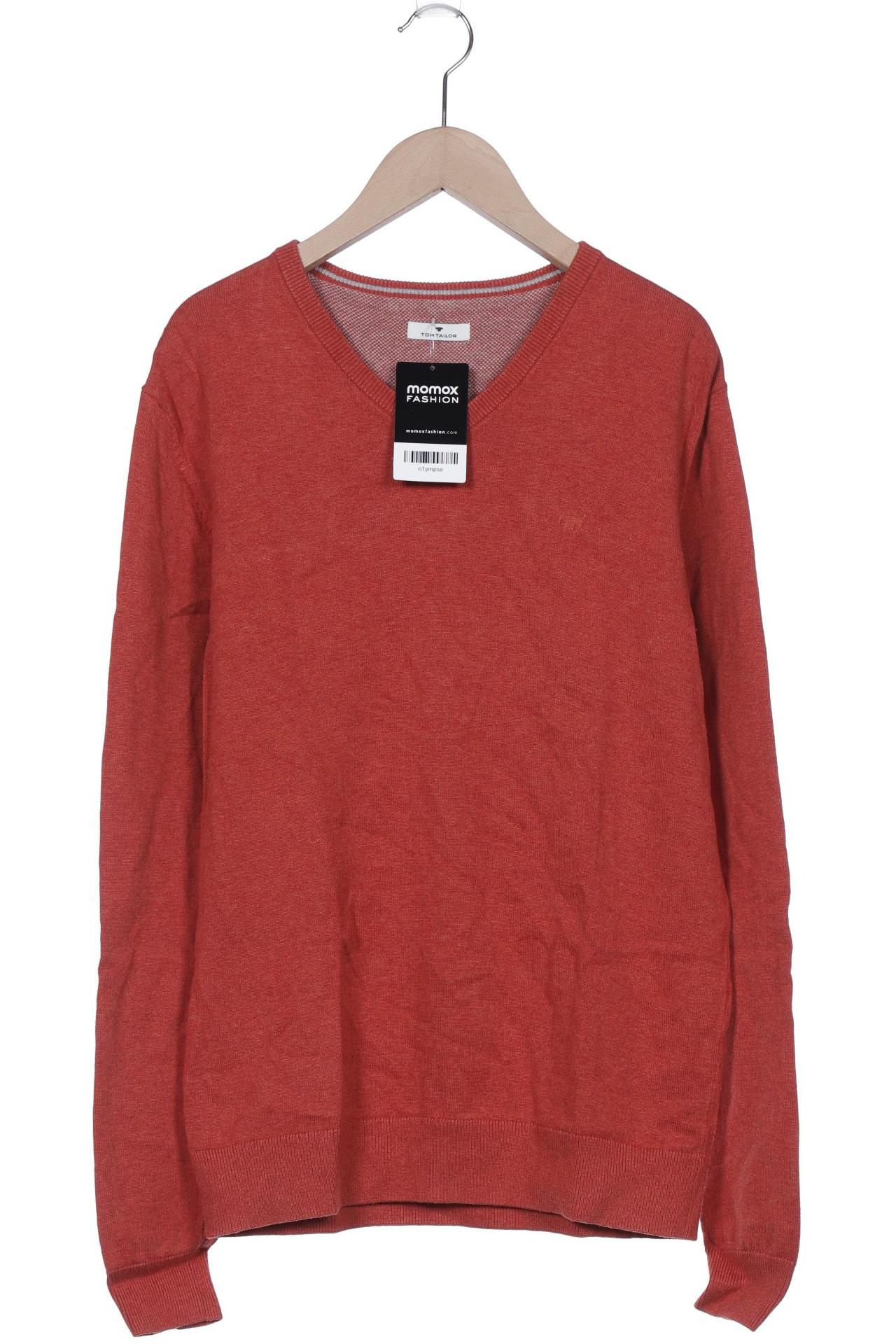 

Tom Tailor Herren Pullover, orange, Gr. 48
