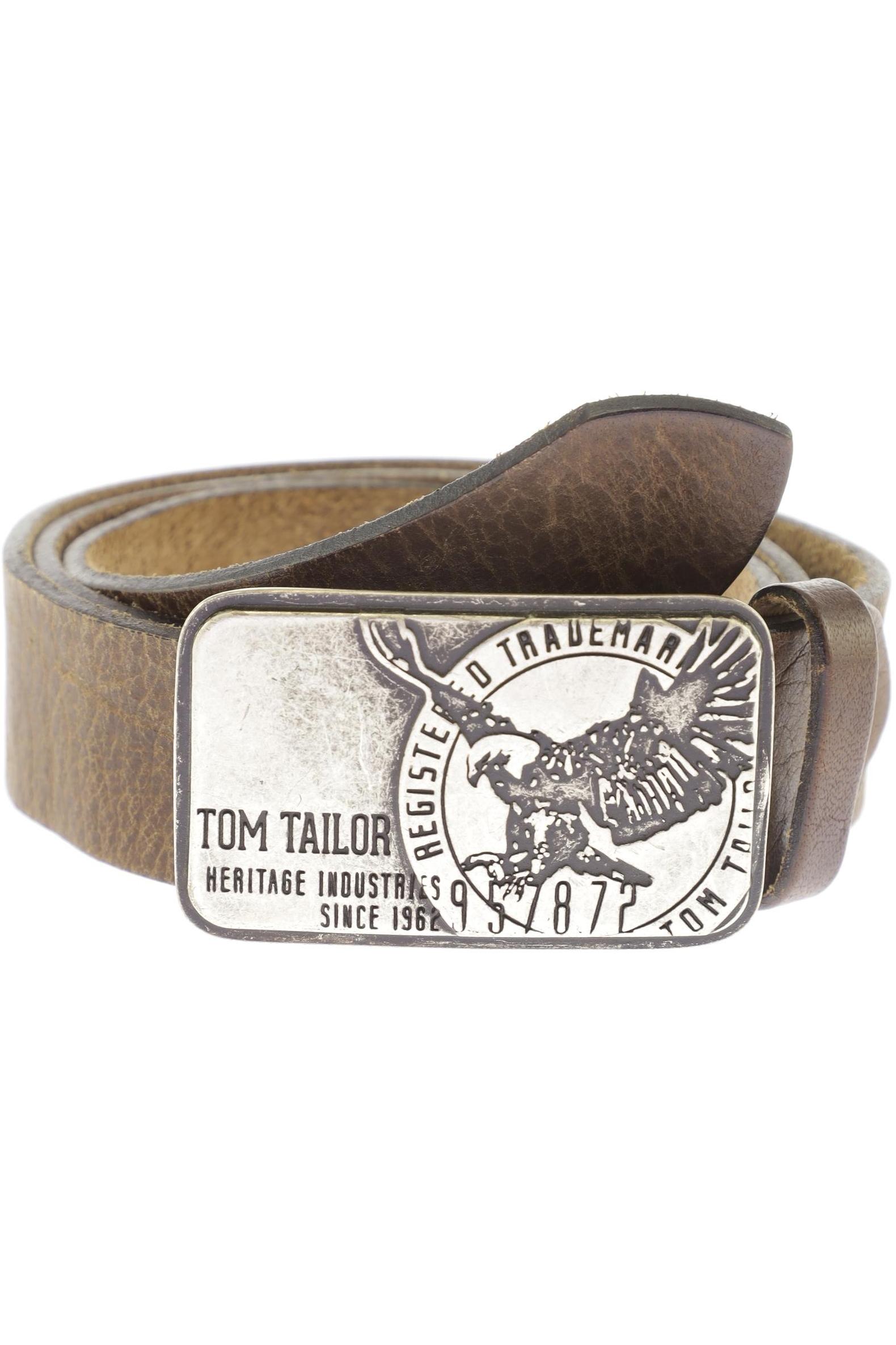 

Tom Tailor Herren Gürtel, braun, Gr. 100
