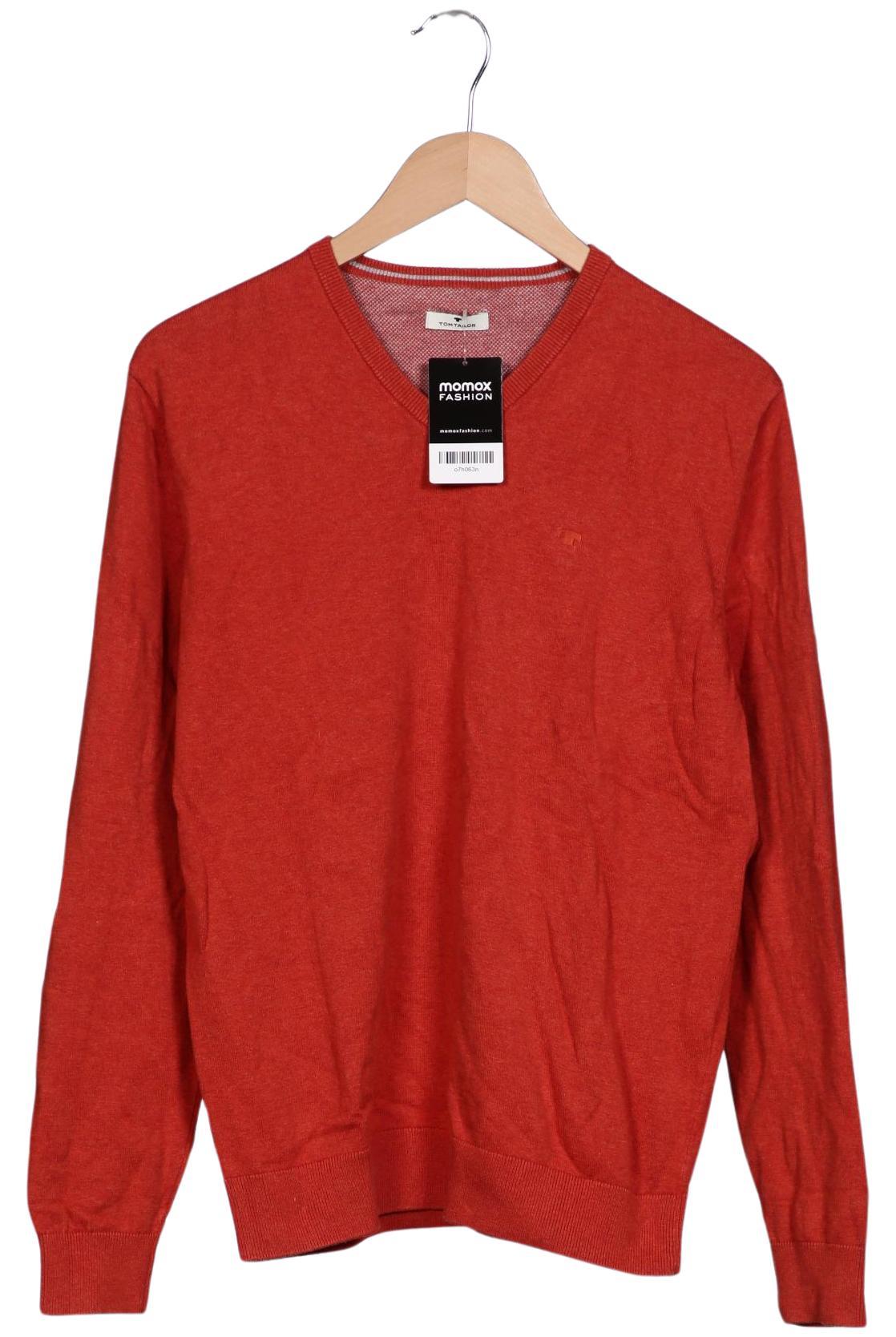 Thumbnail - Tom Tailor Herren Pullover, rot, Gr. 52