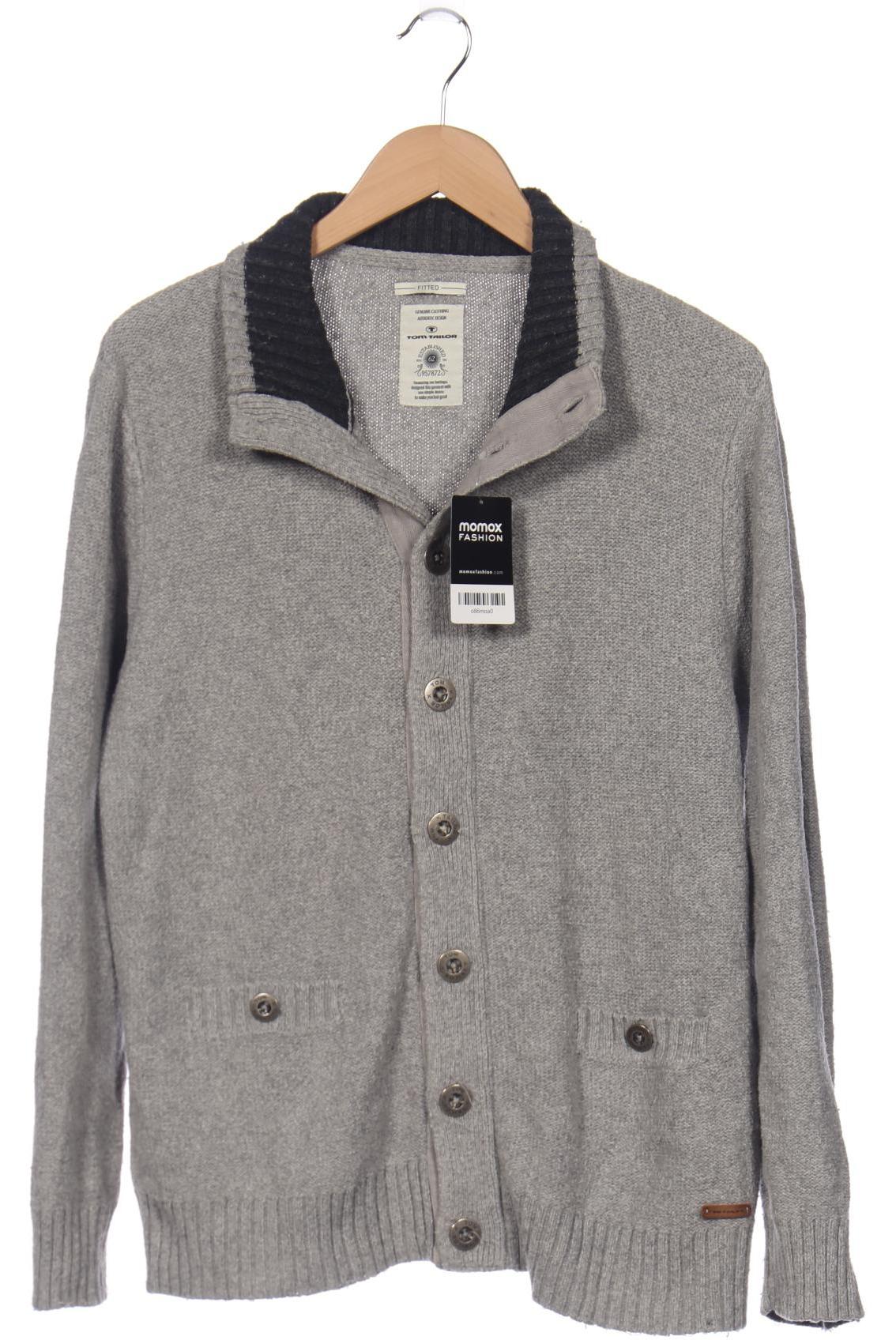 

Tom Tailor Herren Strickjacke, grau