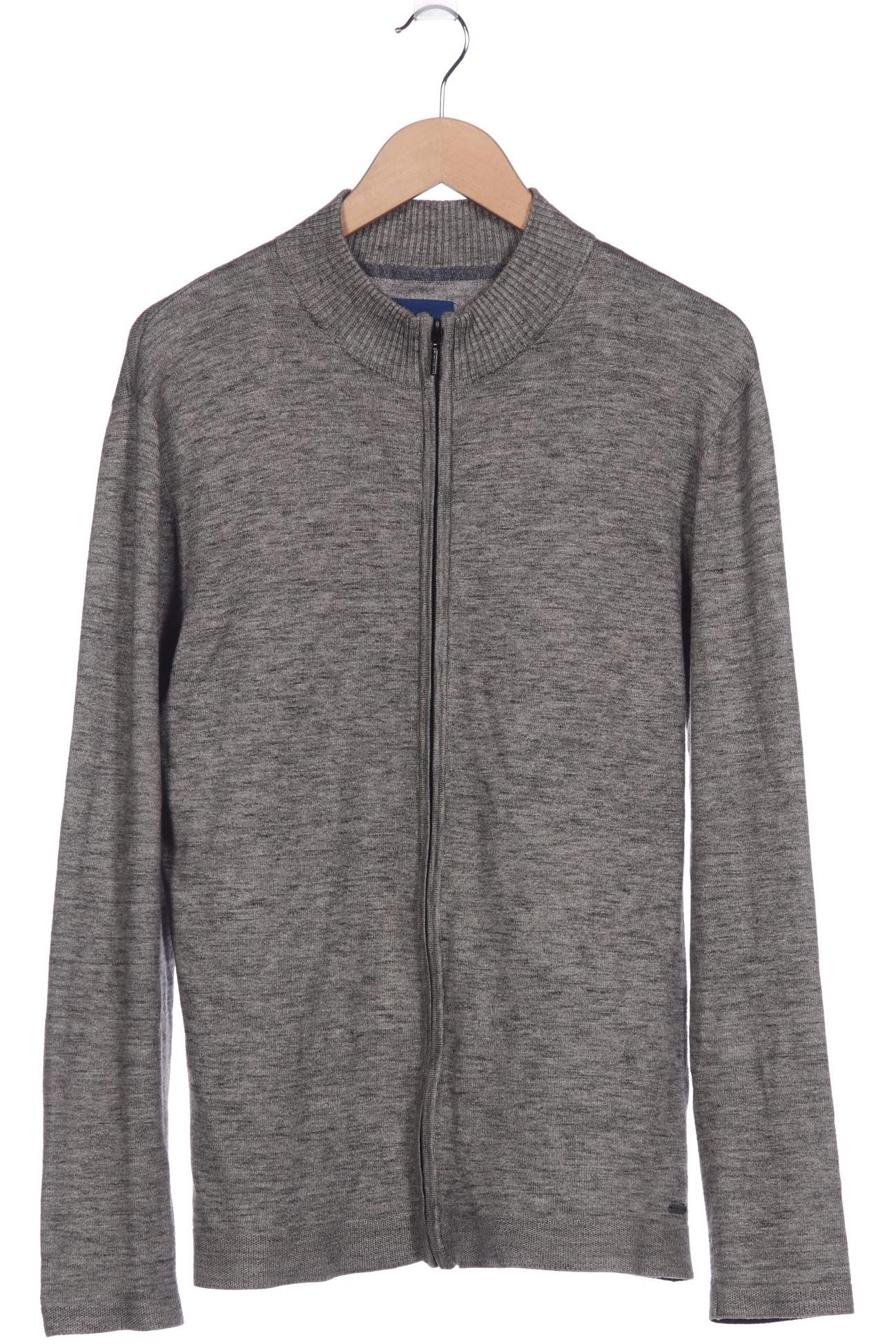 

Tom Tailor Herren Strickjacke, grau, Gr. 54