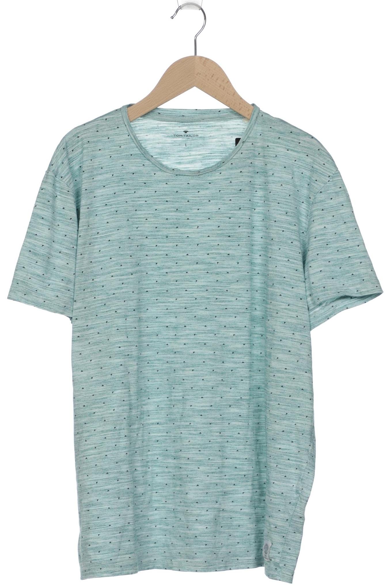 

Tom Tailor Herren T-Shirt, türkis, Gr. 52