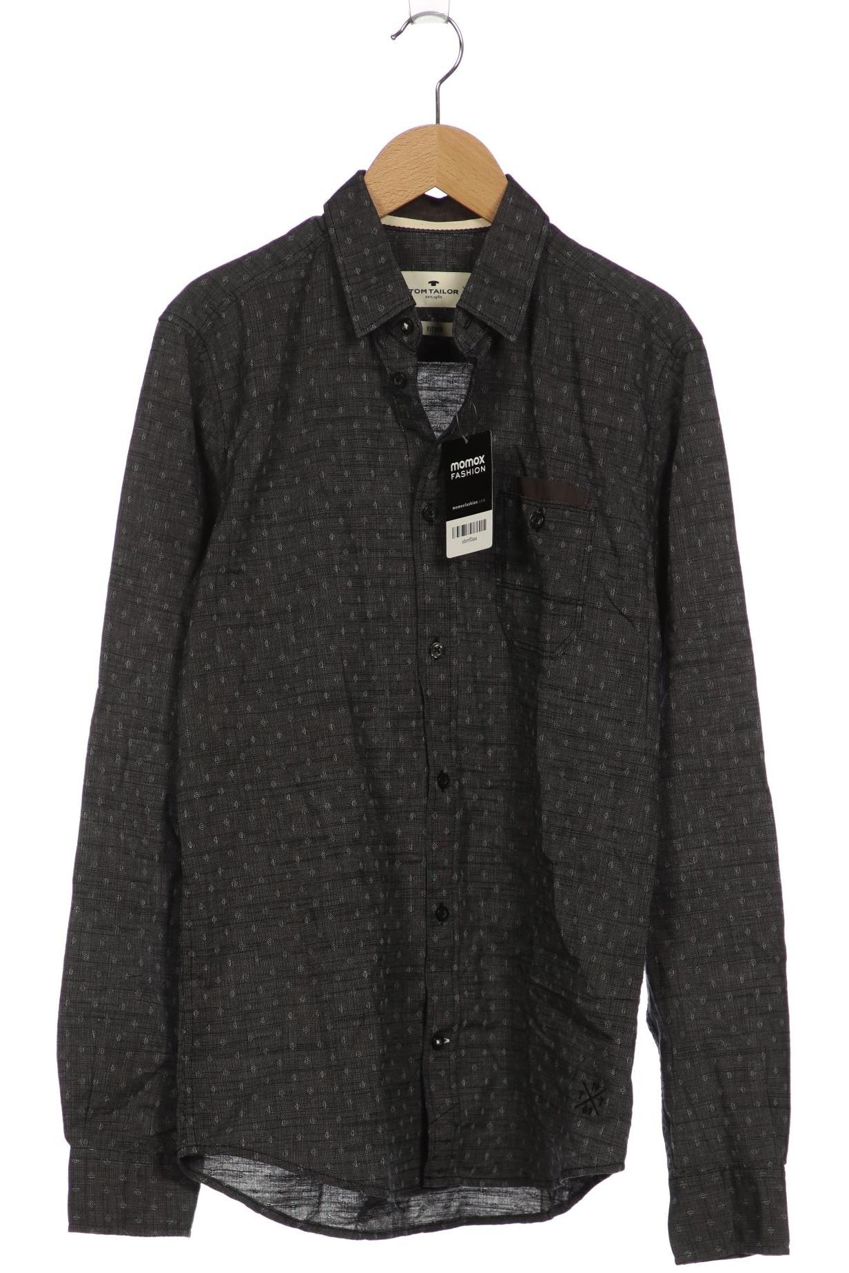 

Tom Tailor Herren Hemd, grau, Gr. 46