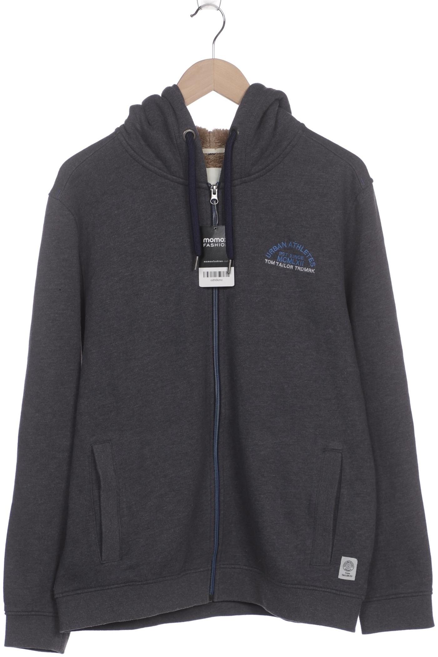 

Tom Tailor Herren Kapuzenpullover, grau, Gr. 52