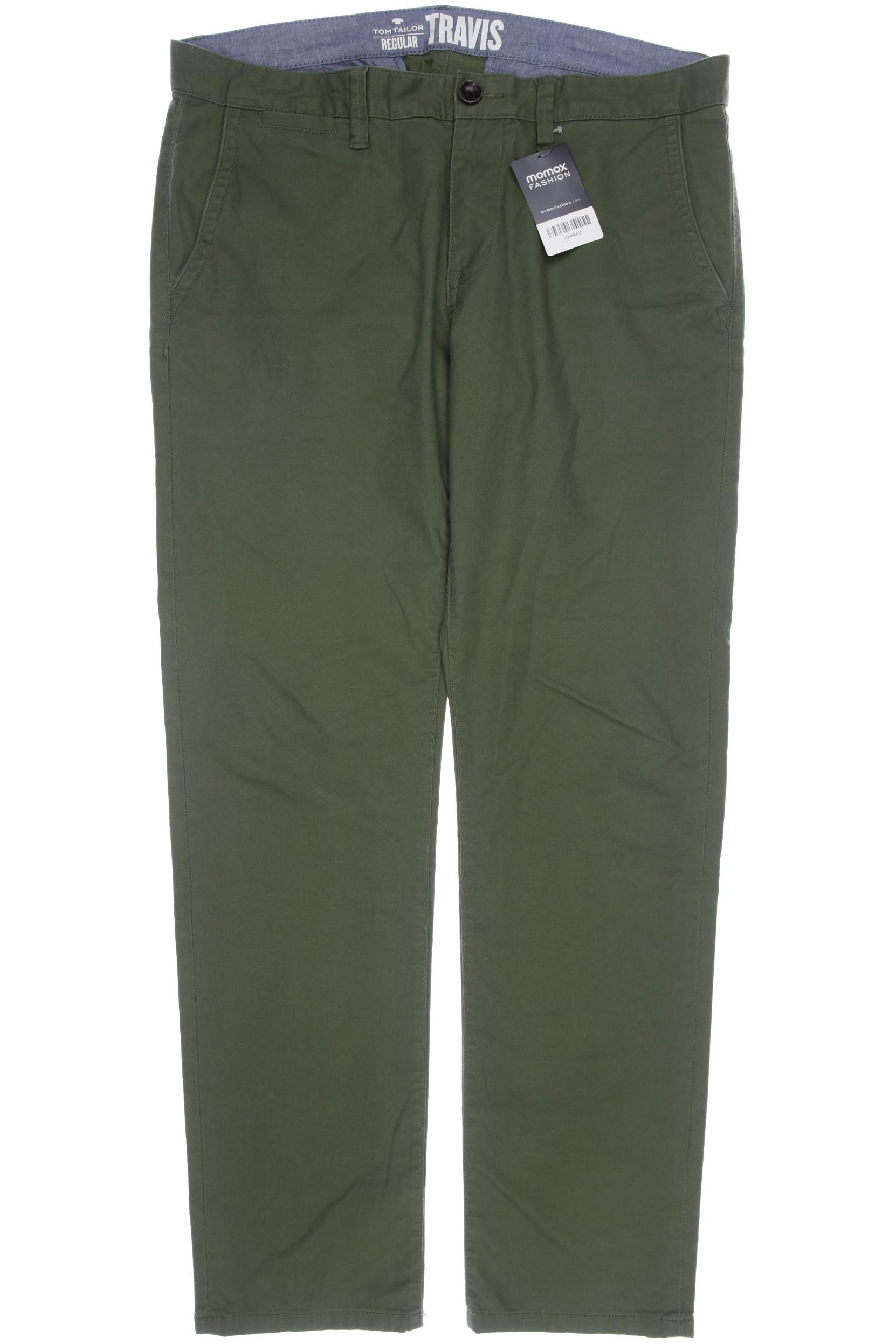 

Tom Tailor Herren Stoffhose, grün, Gr. 34