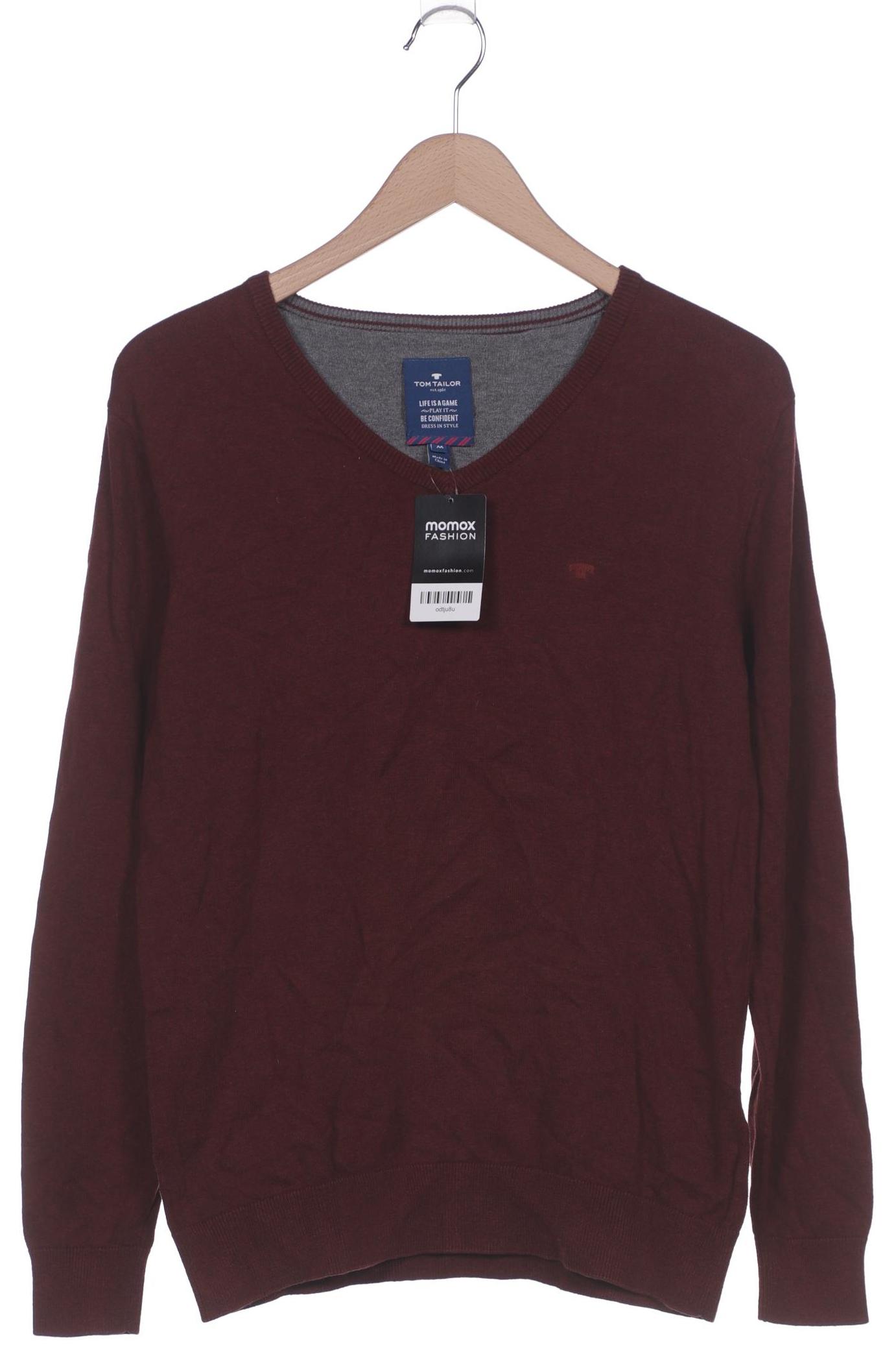 

Tom Tailor Herren Pullover, bordeaux, Gr. 48