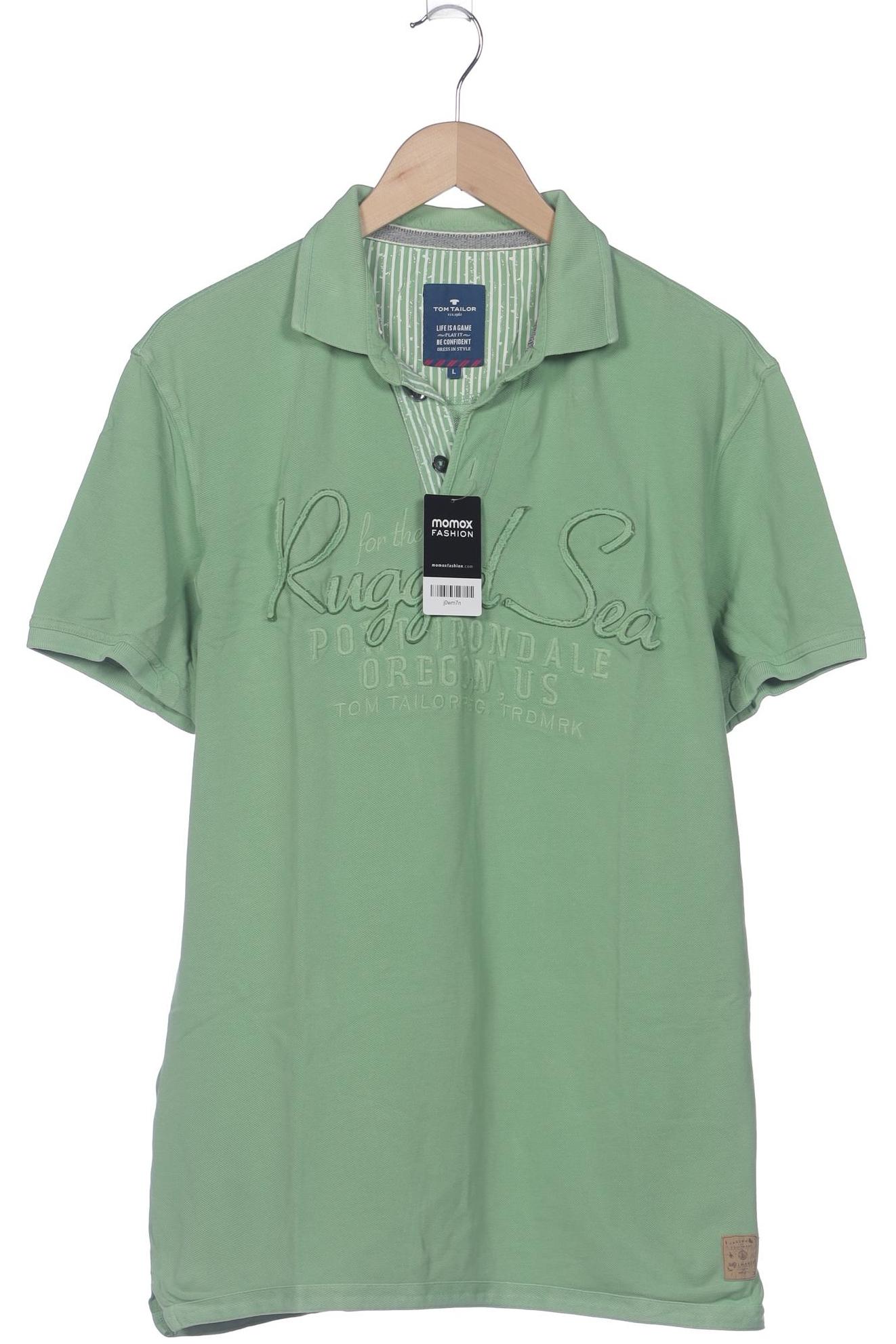 Thumbnail - Tom Tailor Herren Poloshirt, grün, Gr. 52